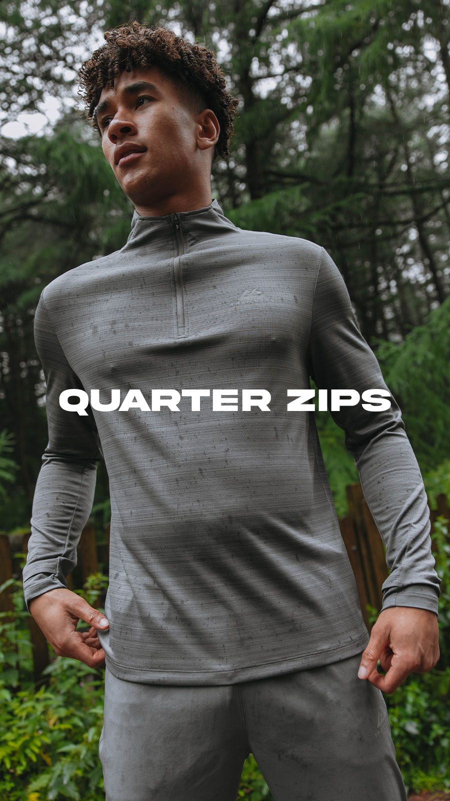 1/4 Zips & Long Sleeve Active Tees