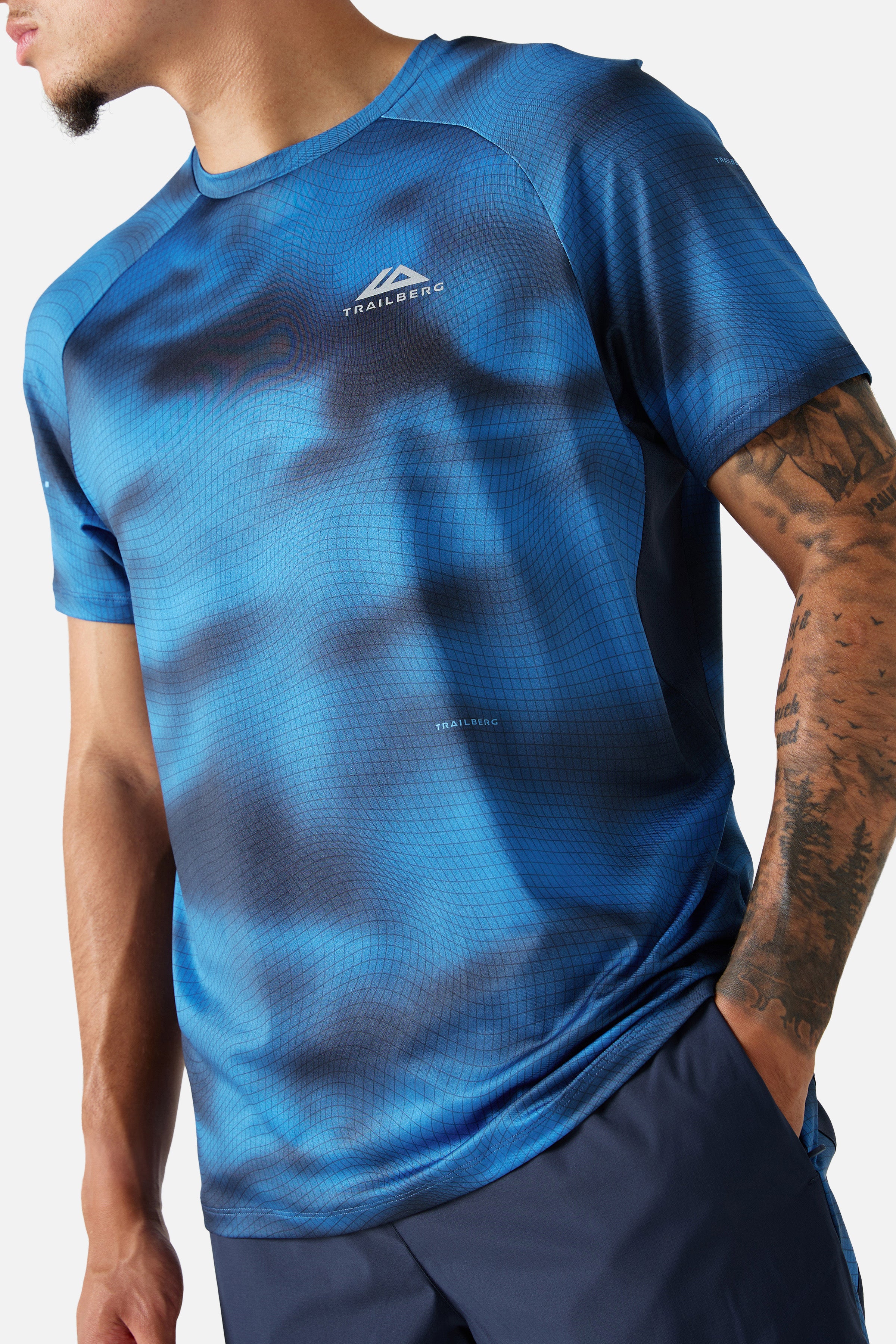 Haze Pt Tee - Storm Blue