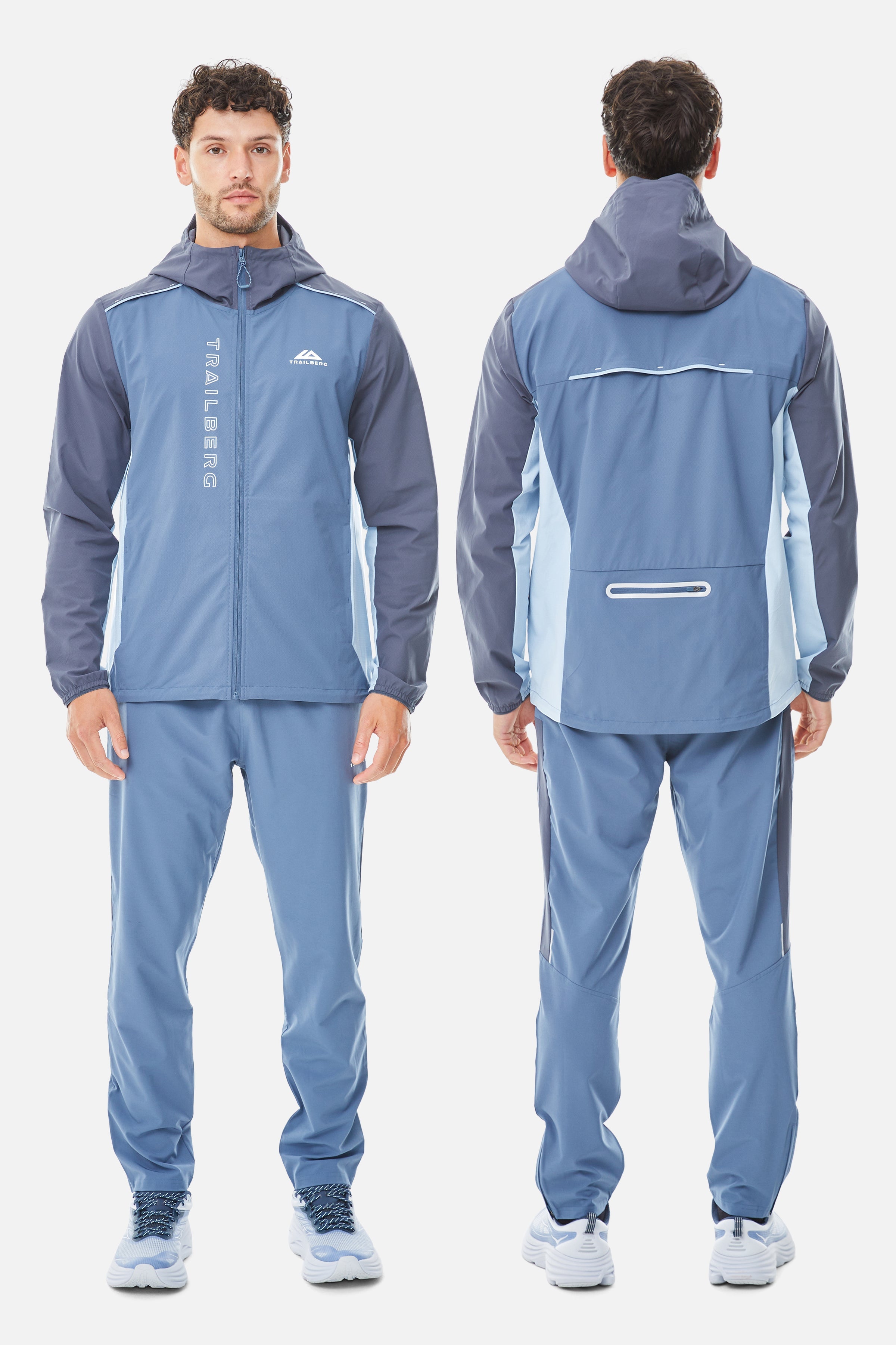AW25 Triathlon Tracksuit - Breeze/Eclipse Blue