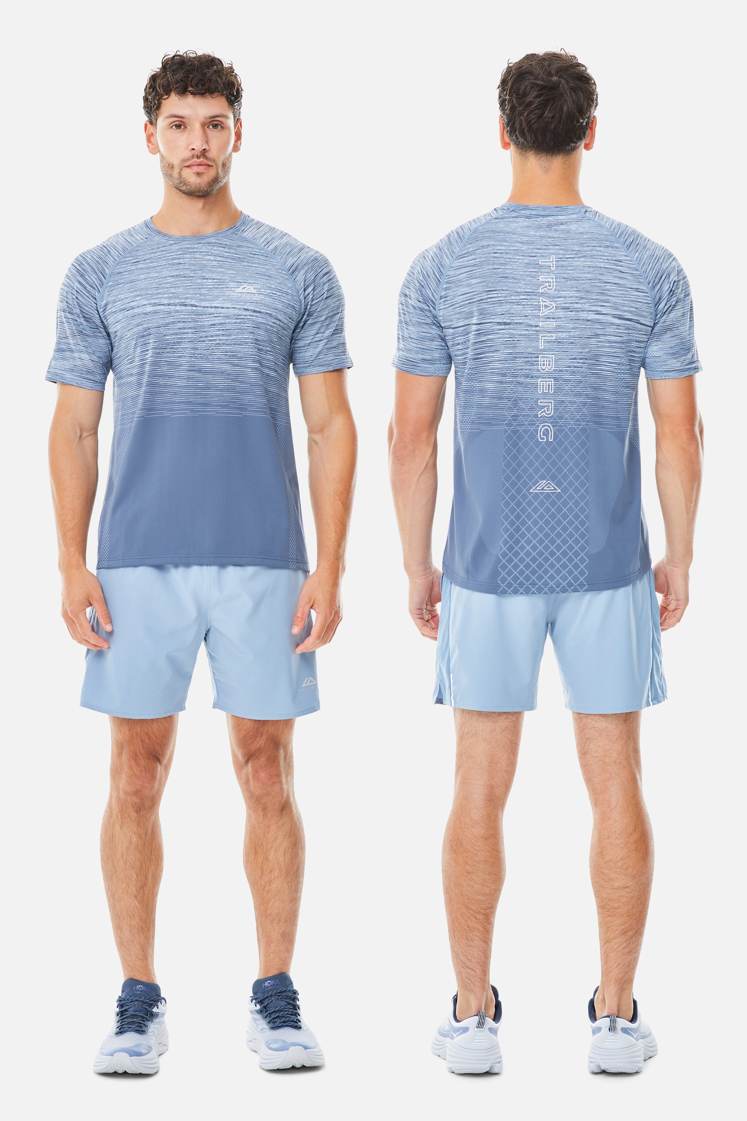 Stride Seamless Essentials 2.0 Twinset - Breeze/Washed Indigo