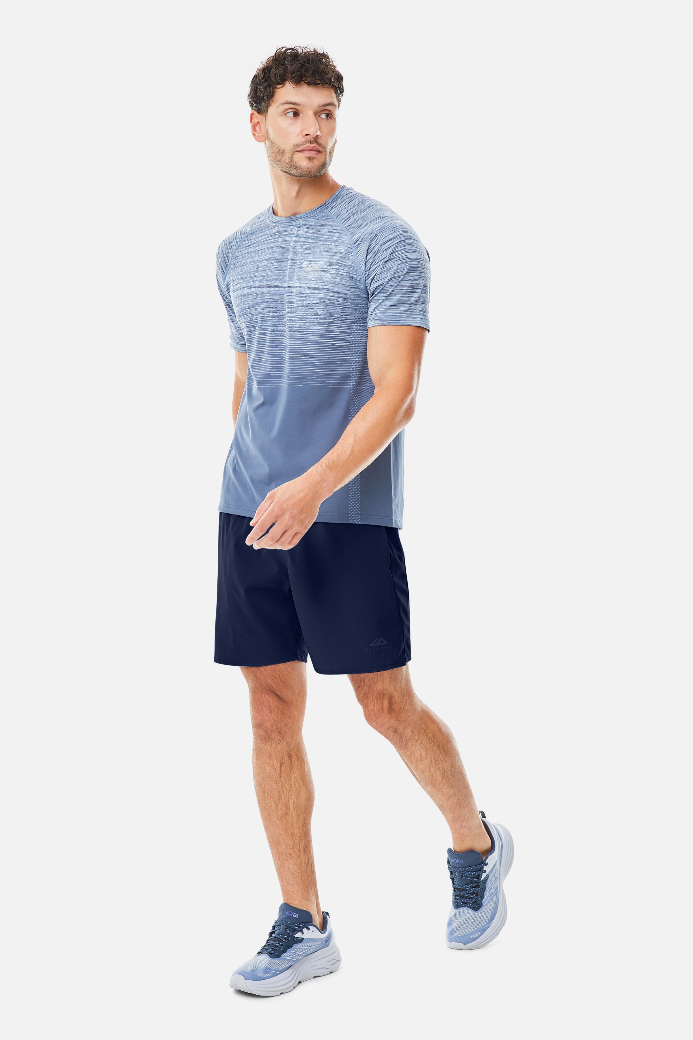 Stride Seamless Essentials 2.0 Twinset - Breeze/Navy