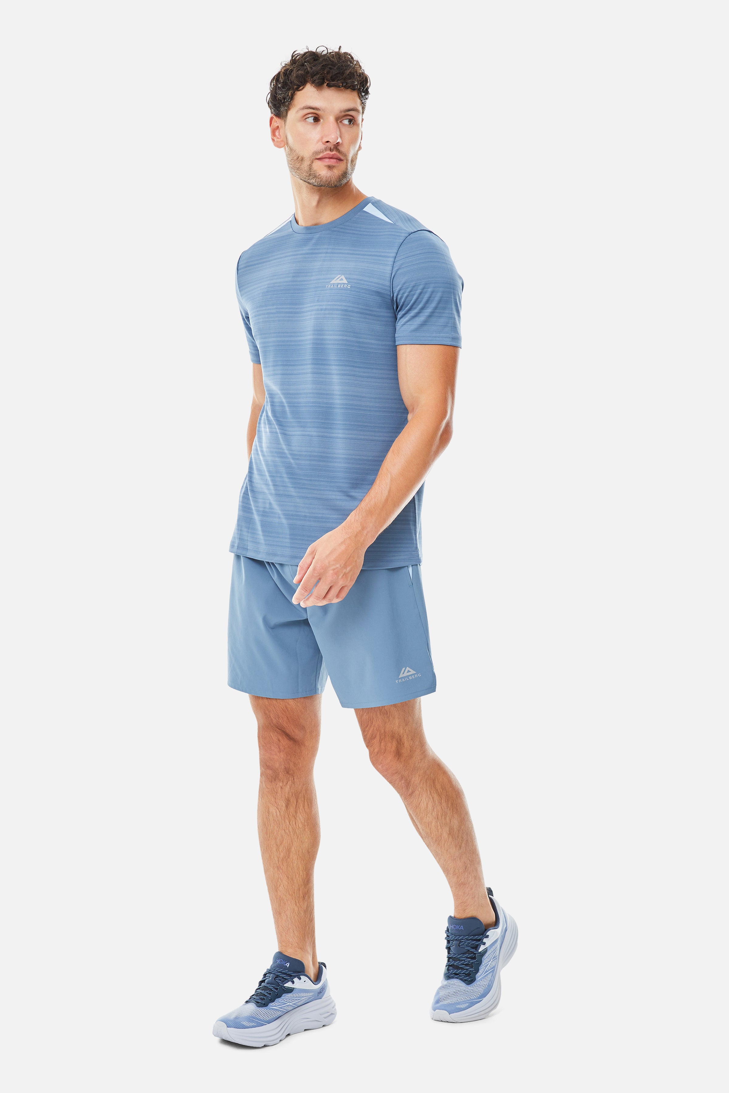 AW25 Cloud Tee - Slate Blue/Dove Blue