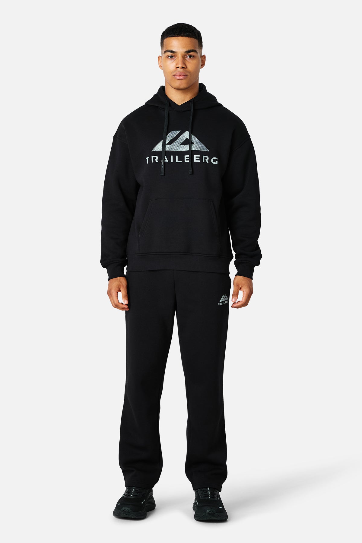 Dot Logo Tracksuit - Black