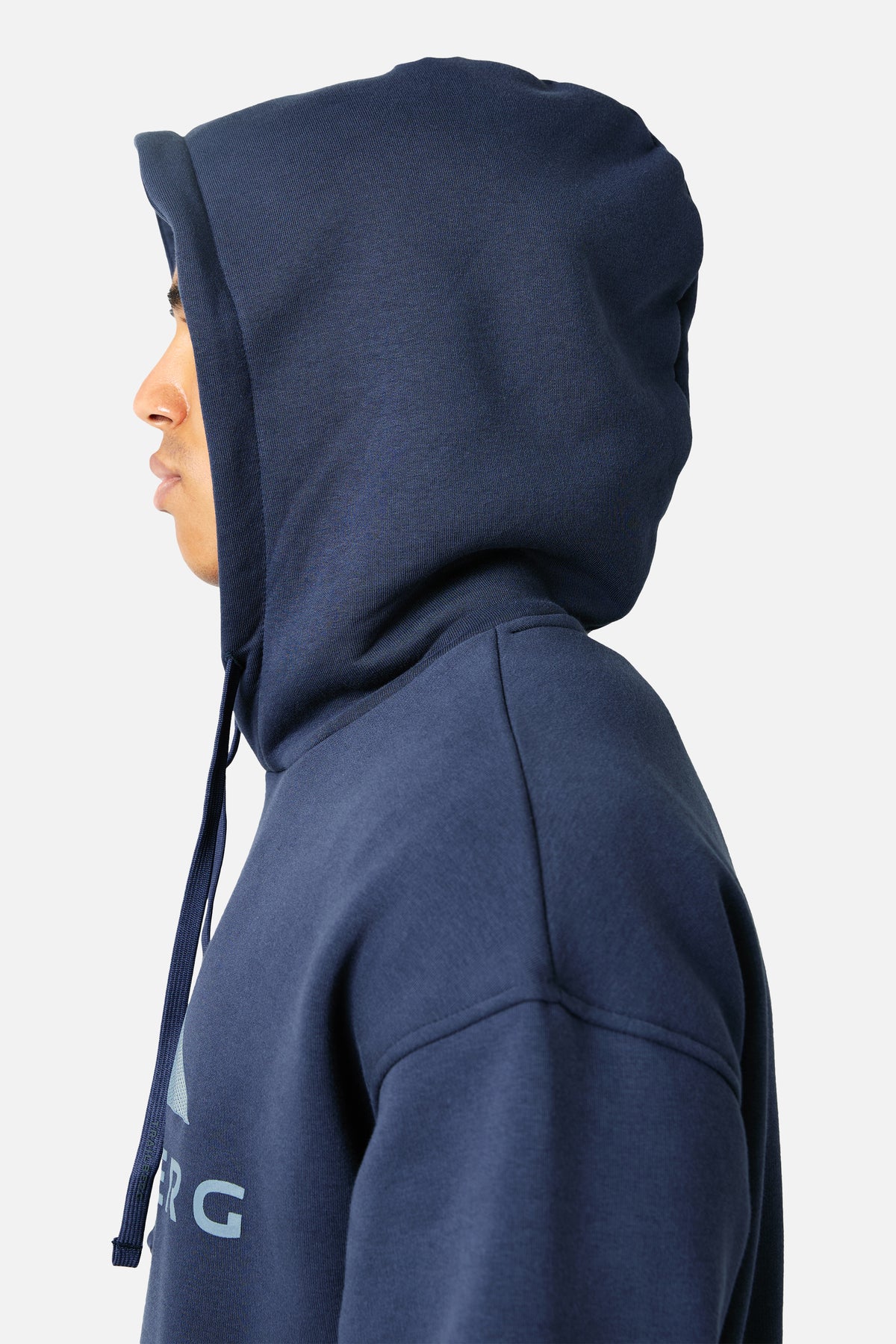 Dot Logo Hood - Storm Blue