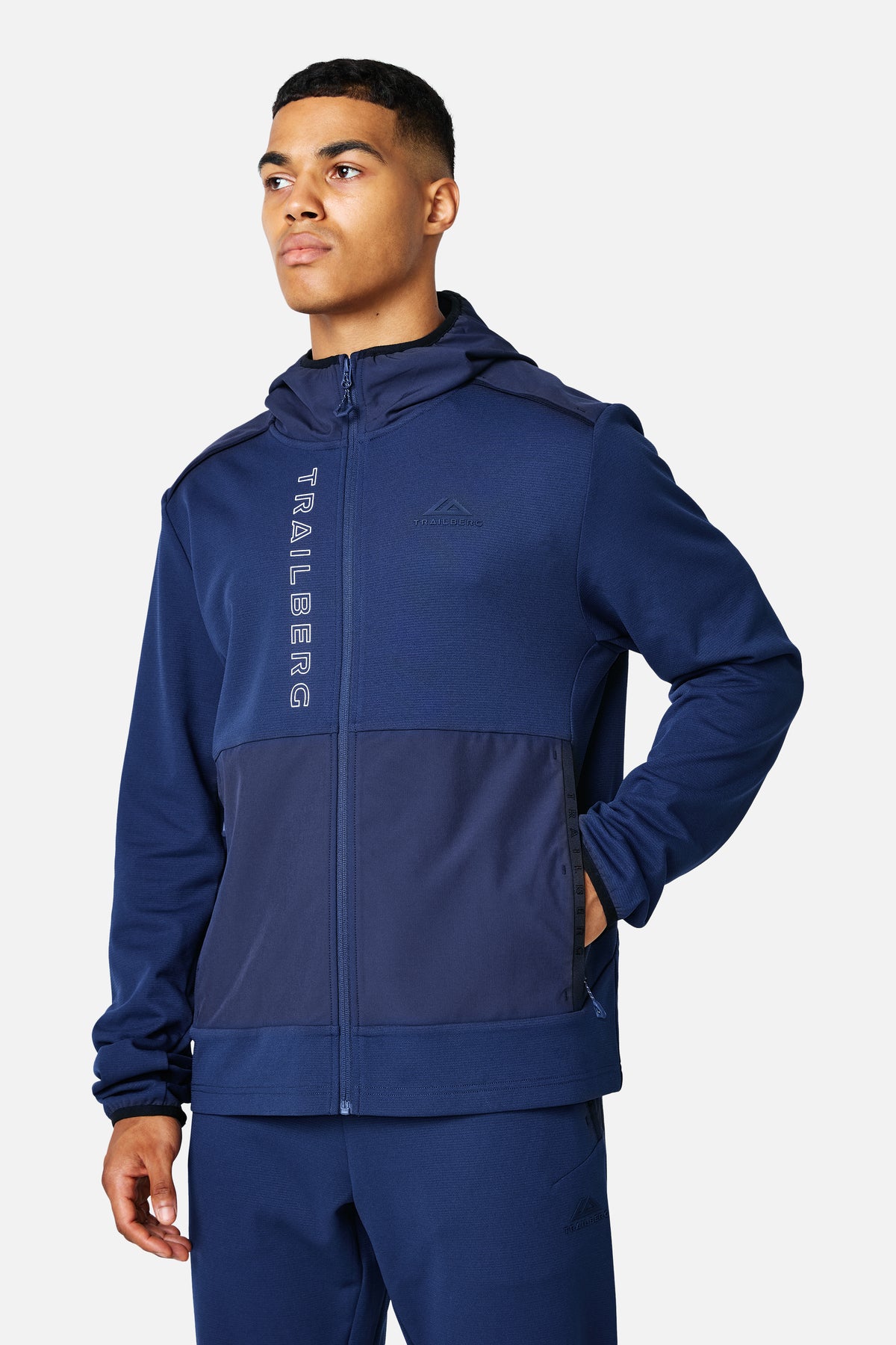 Triathlon Ultra Fleece Tracksuit - Shadowcore/Midnight Blue