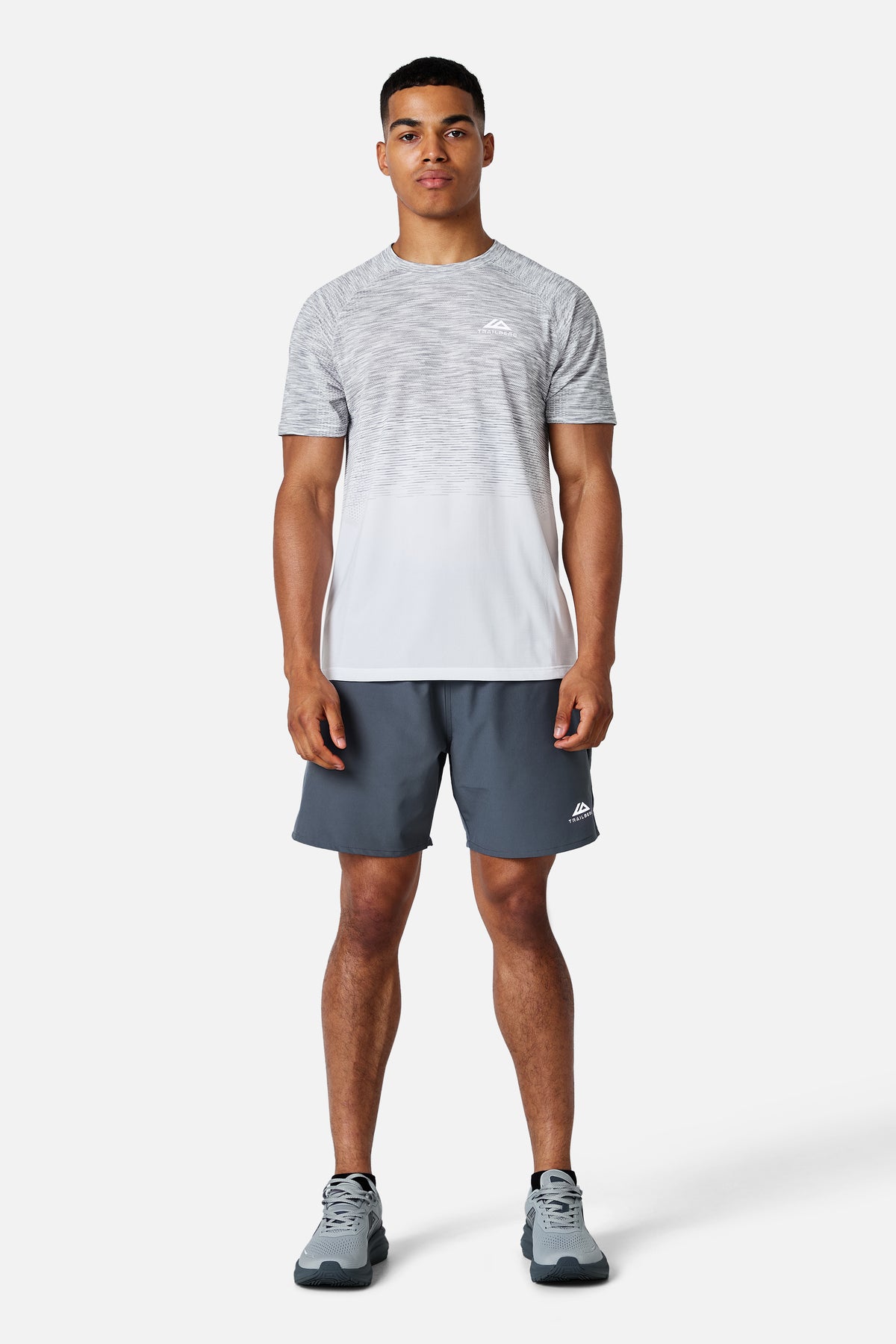 Arc Seamless Essentials 2.0 Twinset - White/Graphite Grey