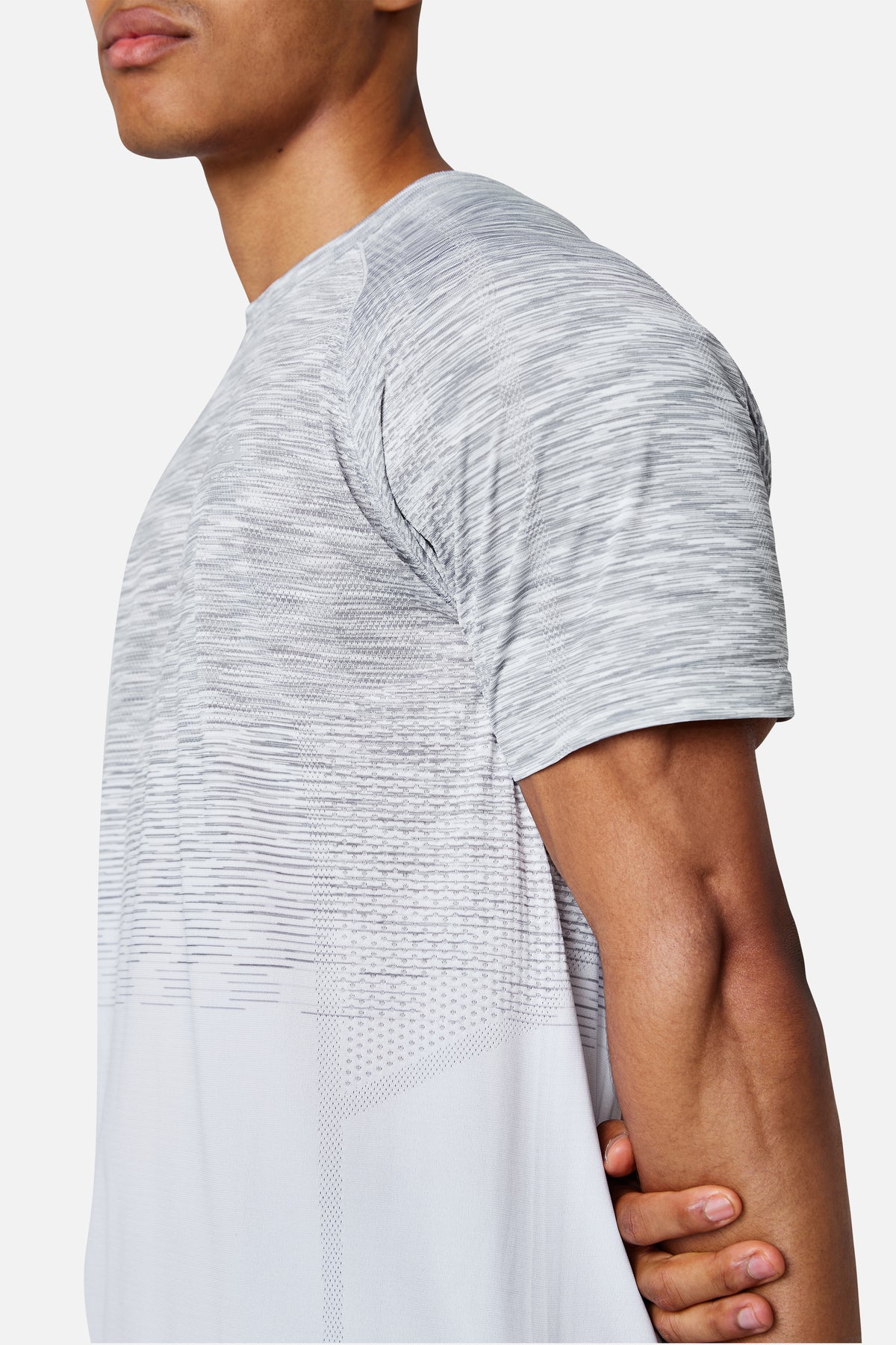 Arc Seamless 2.0 Tee - White/Concrete Grey/Lunar Grey/Moon Grey
