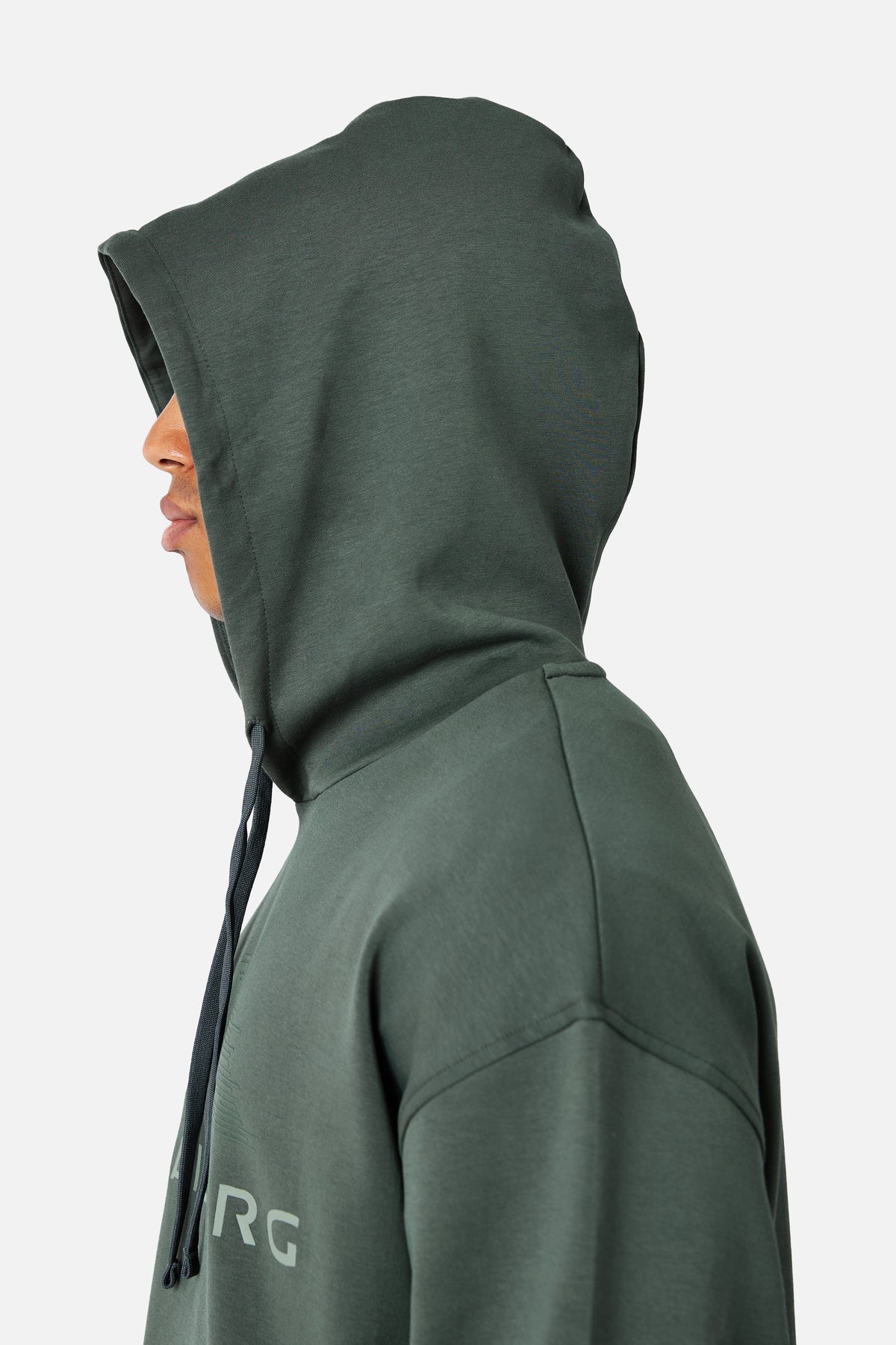 Glitch Logo Hood - Deep Ravine