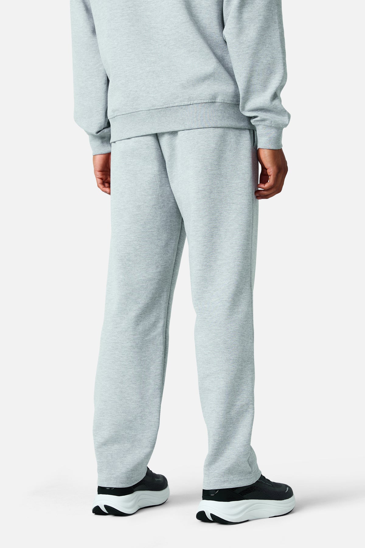 Glitch Logo Jogger - Grey Marl