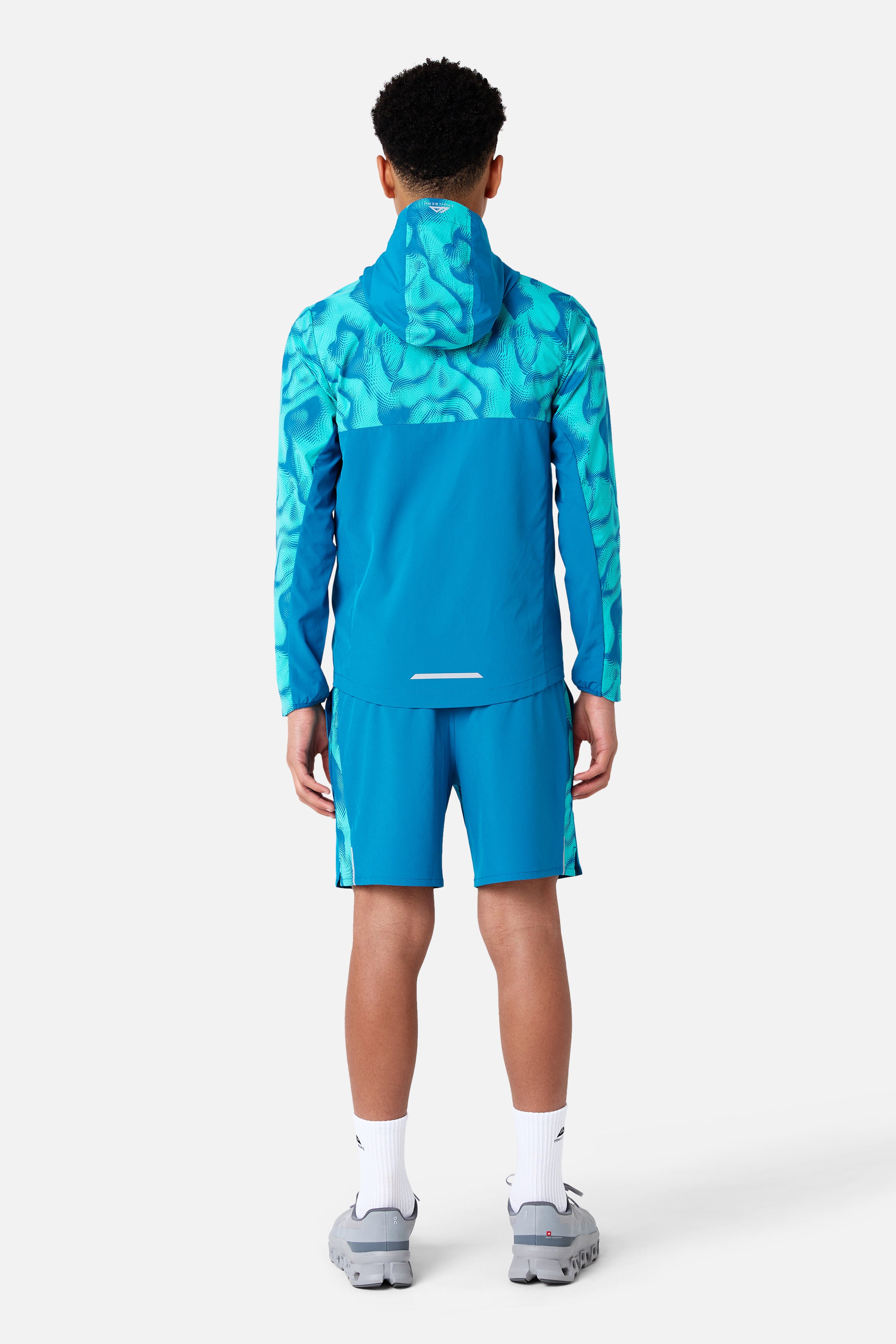Boys Kinetic Windbreaker - Ocean Spray/Tropical Depths