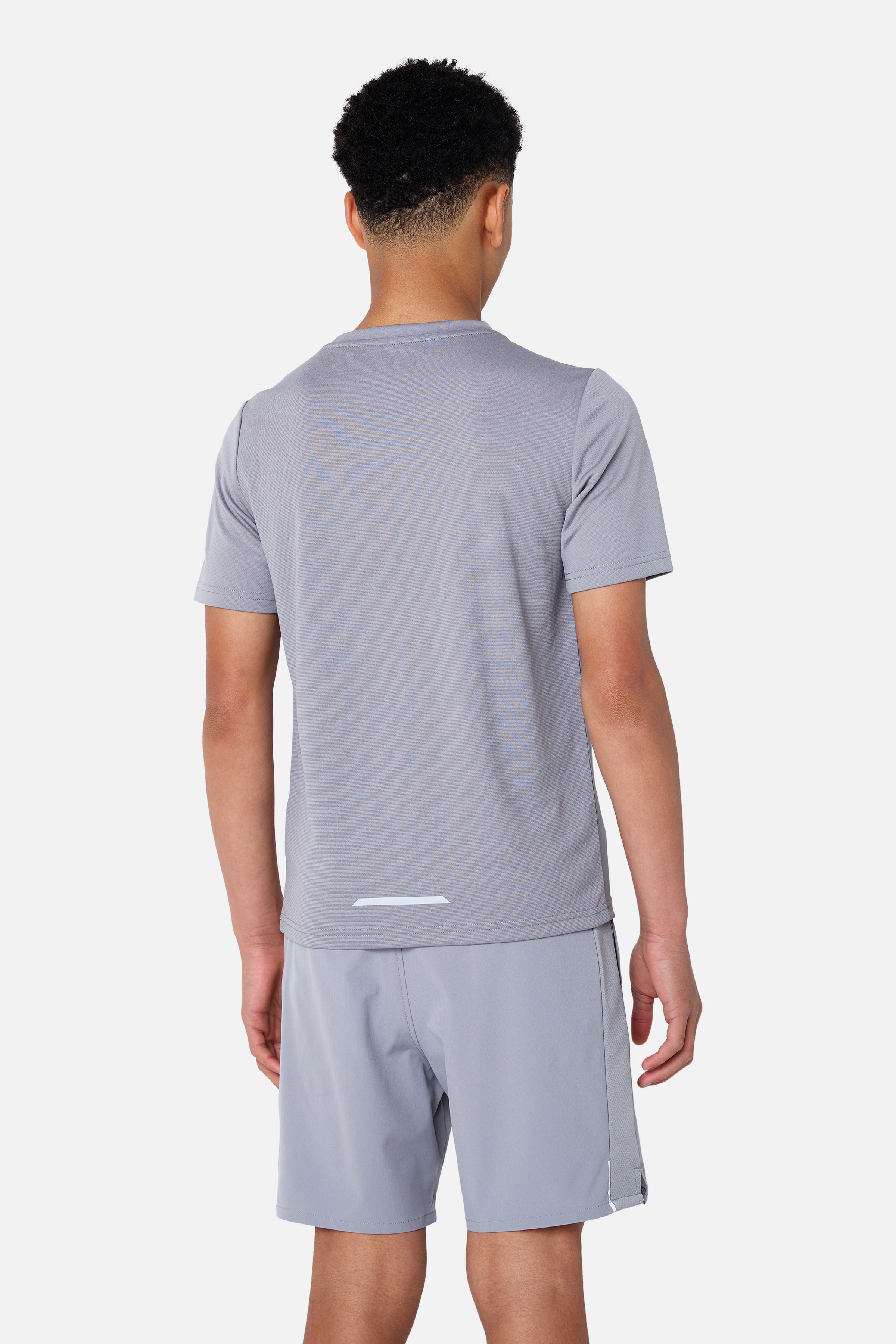 Boys Flex Tee - Moon Grey