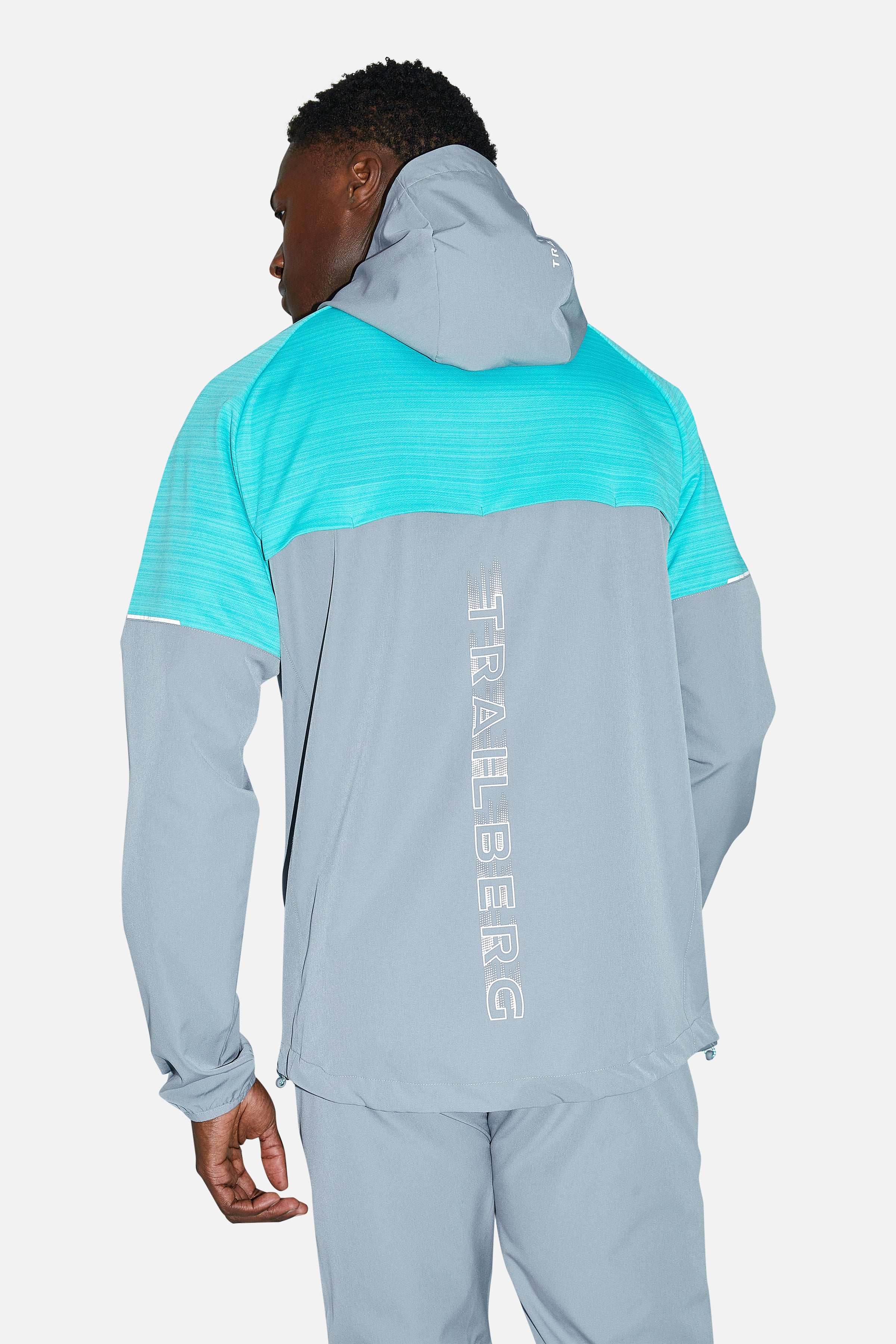 Cloud AW24 Windset - Light Grey/Turquoise