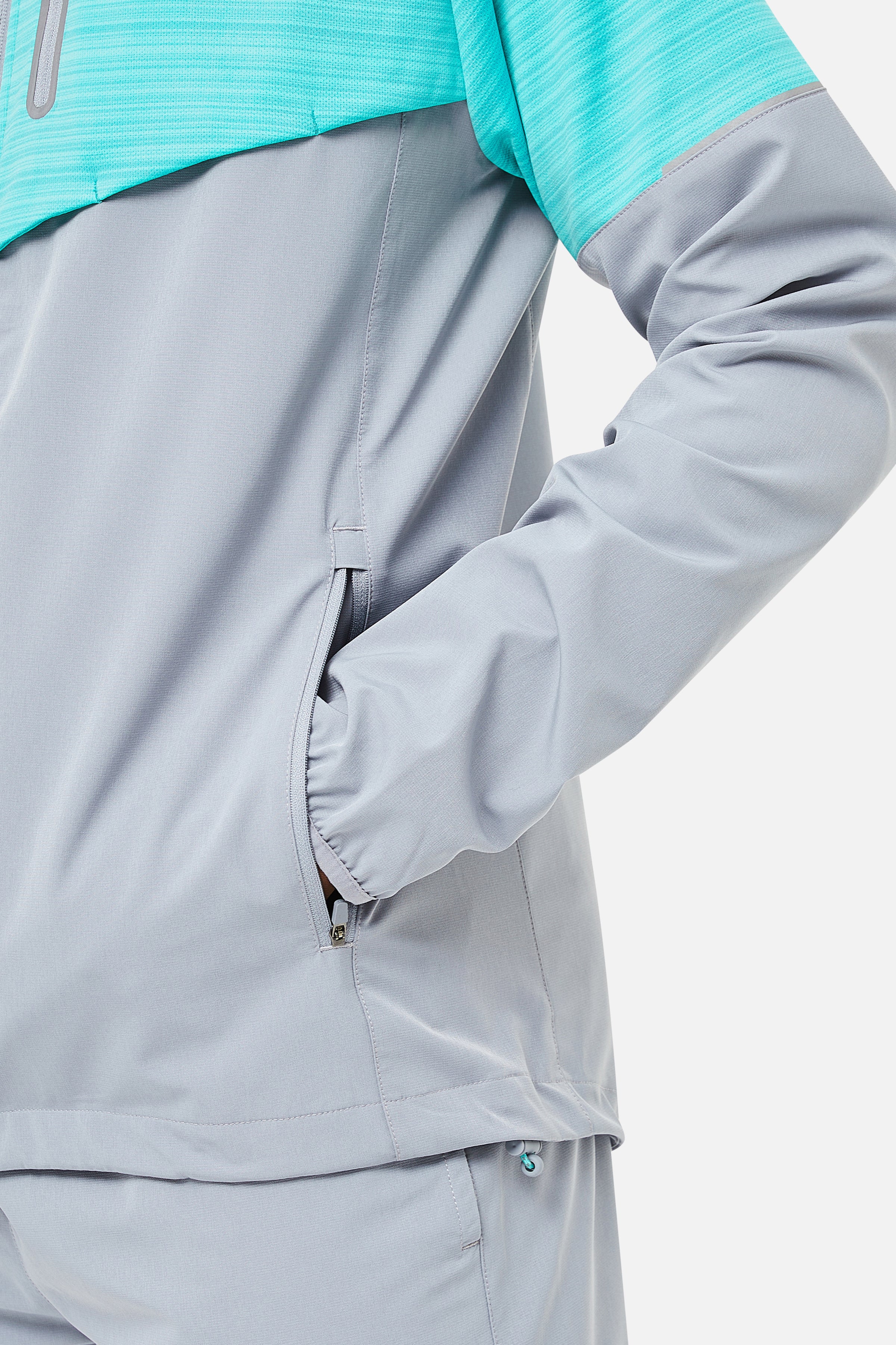 Cloud AW24 Windset - Light Grey/Turquoise