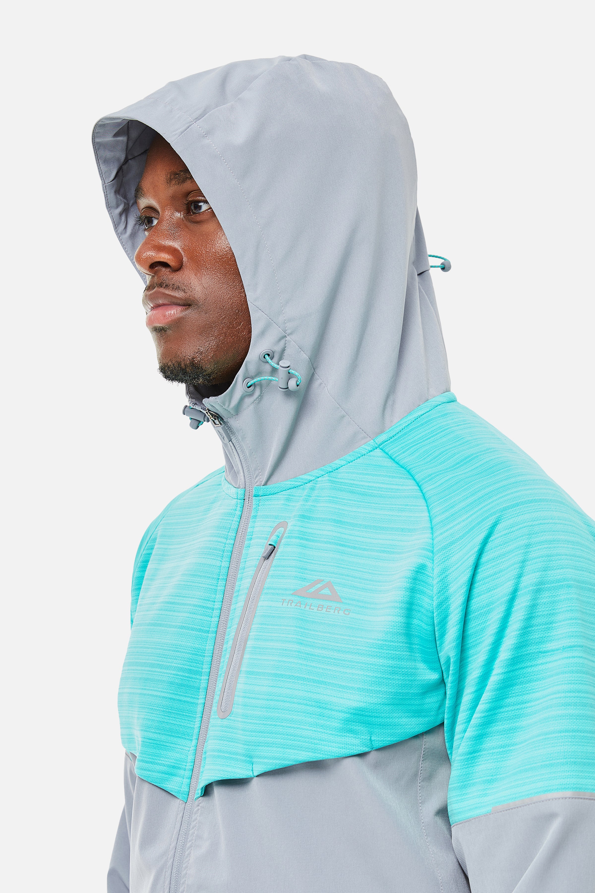 Cloud AW24 Windset - Light Grey/Turquoise