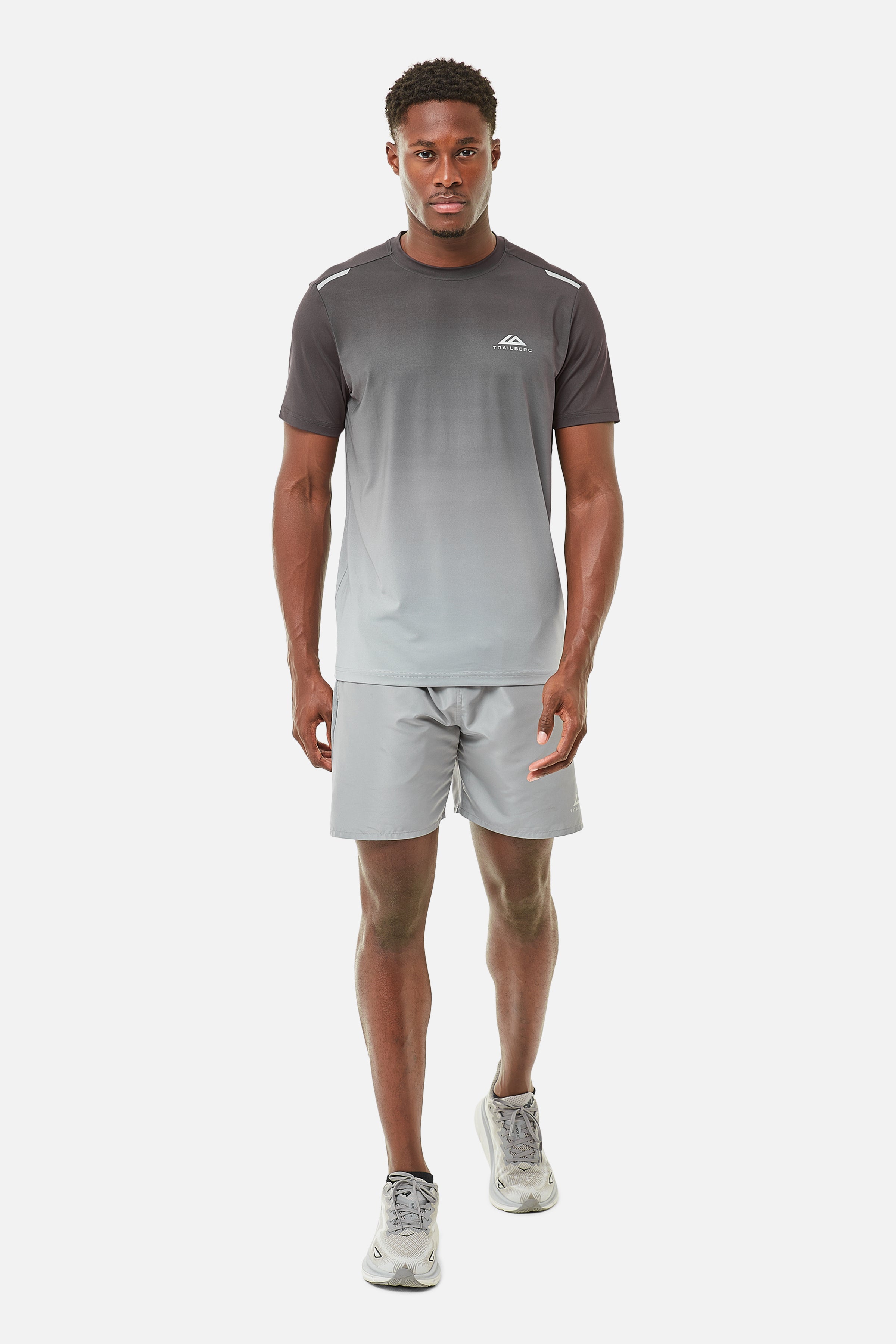 Gradient Tee - Black/Grey