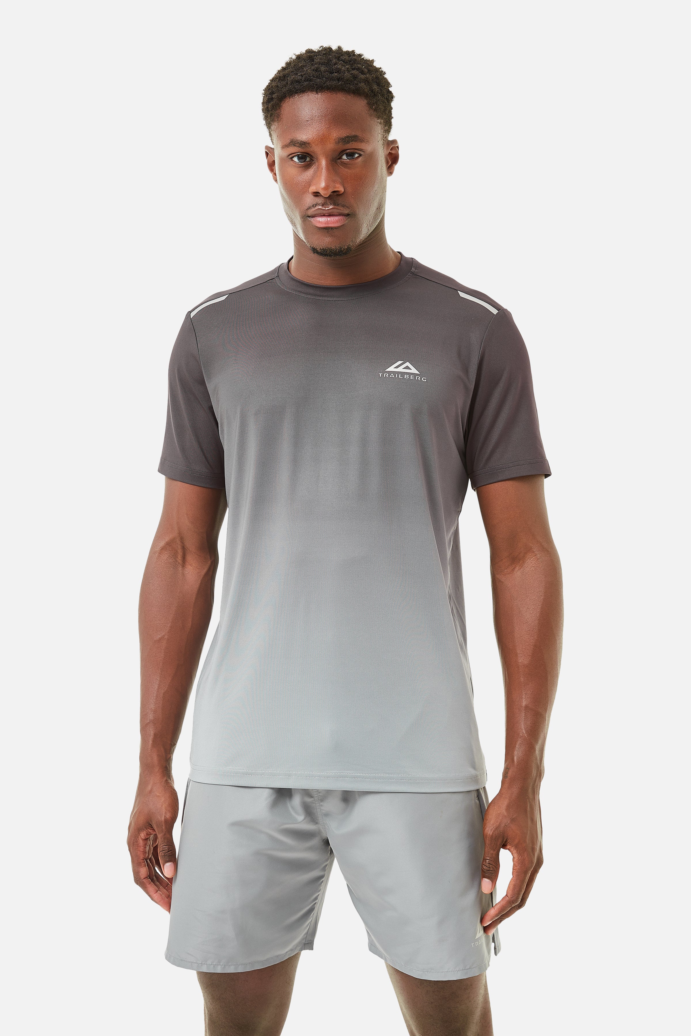 Gradient Tee - Black/Grey