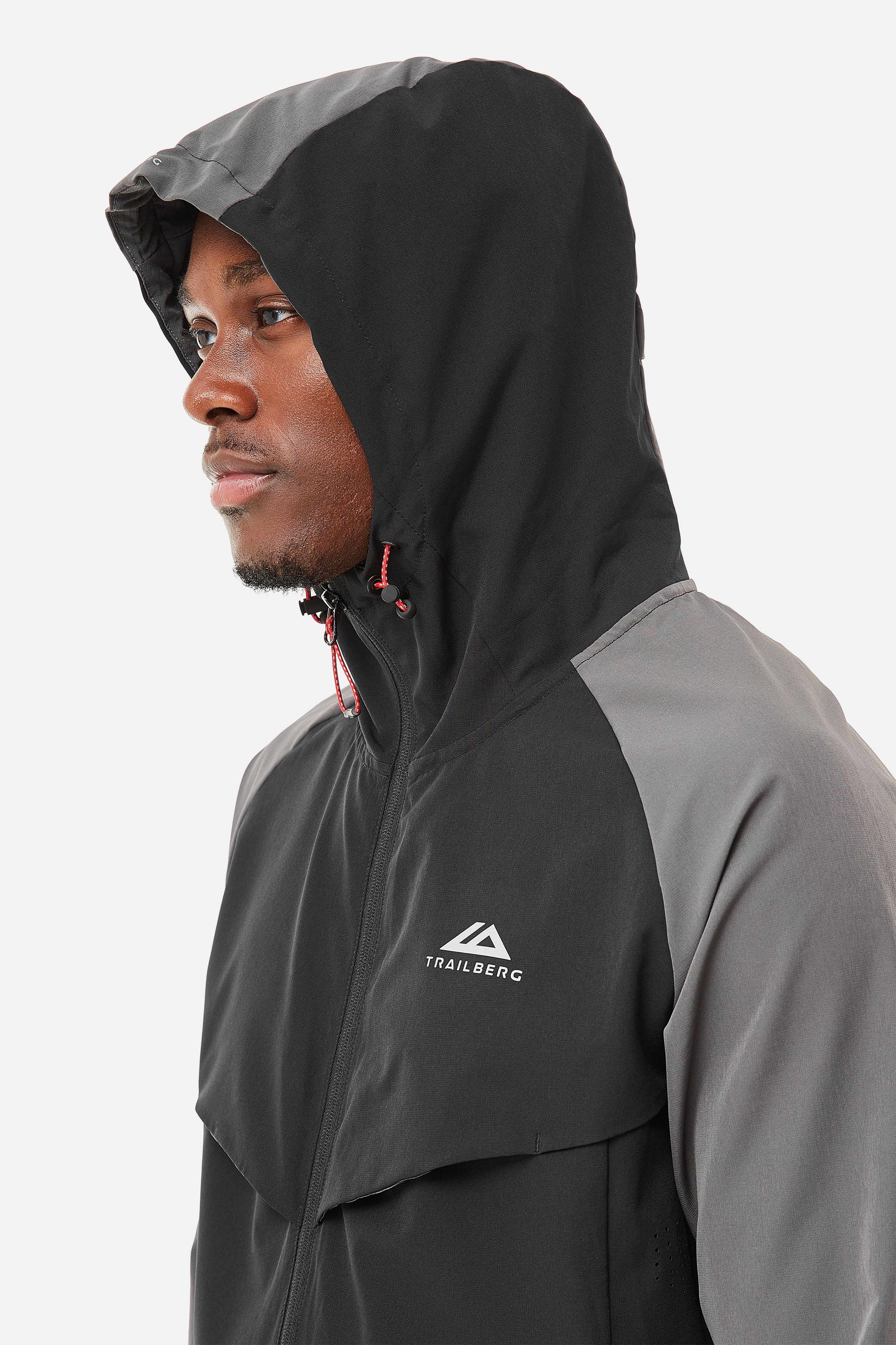 Rapid Ventilate Tracksuit - Black/Dark Grey