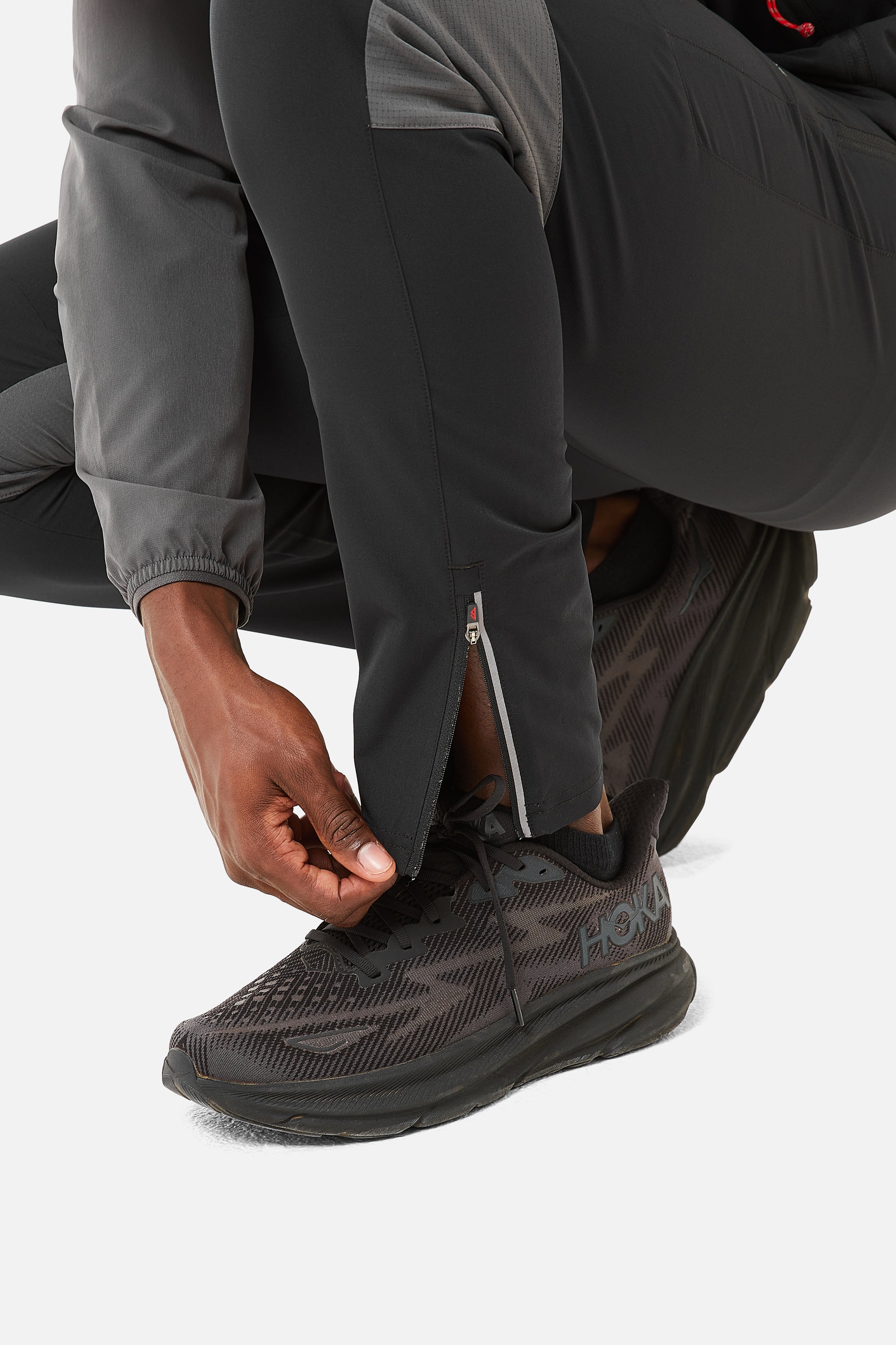 Rapid Ventilate Tracksuit - Black/Dark Grey