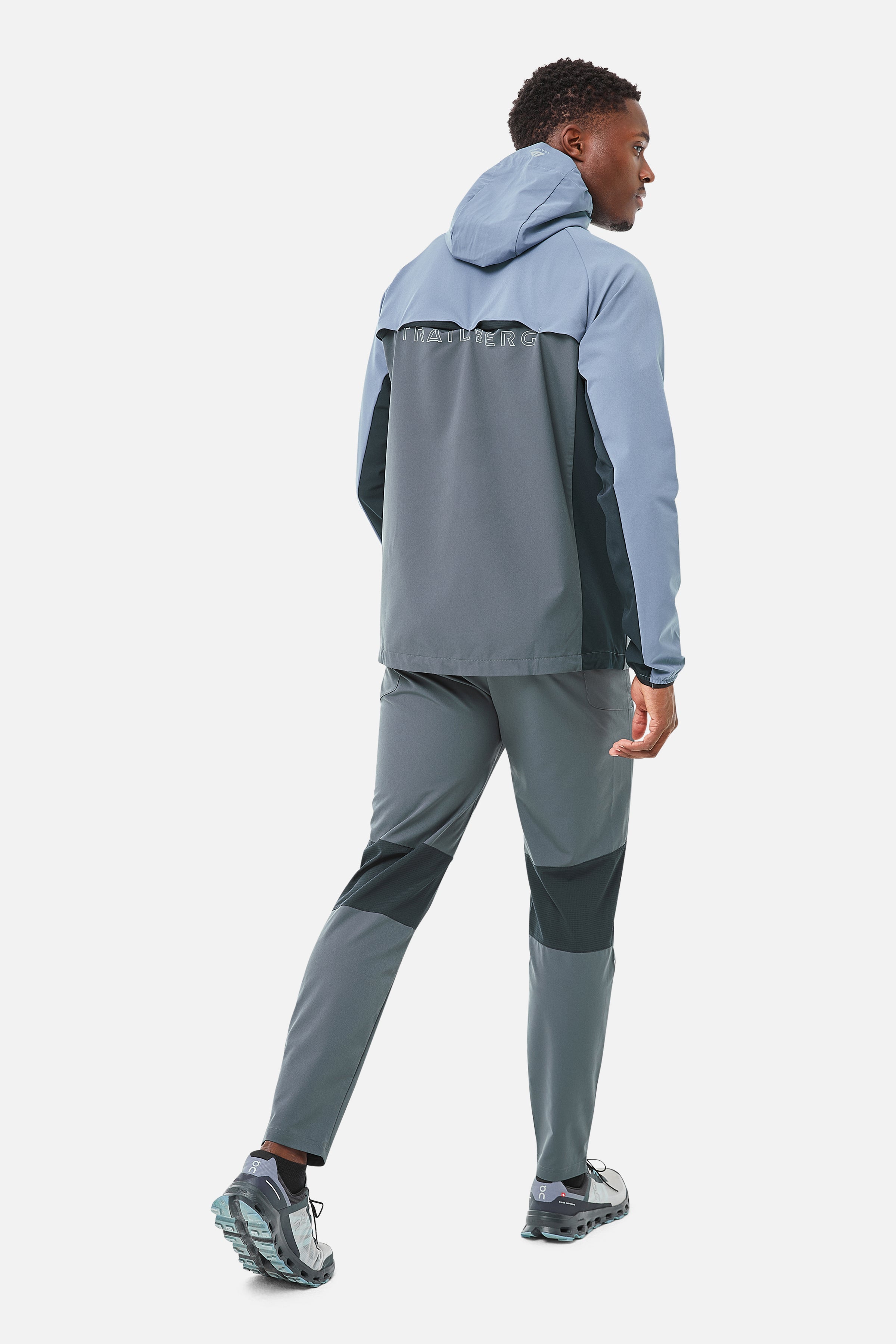 Tricolour Hood - Blue