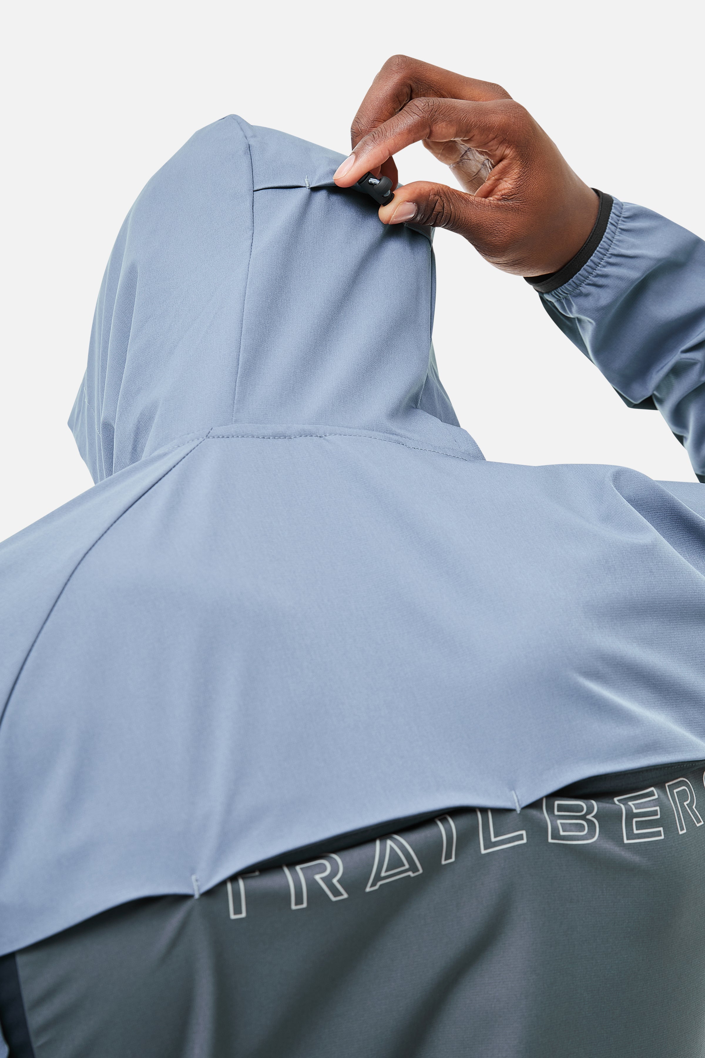 Tricolour Hood - Blue