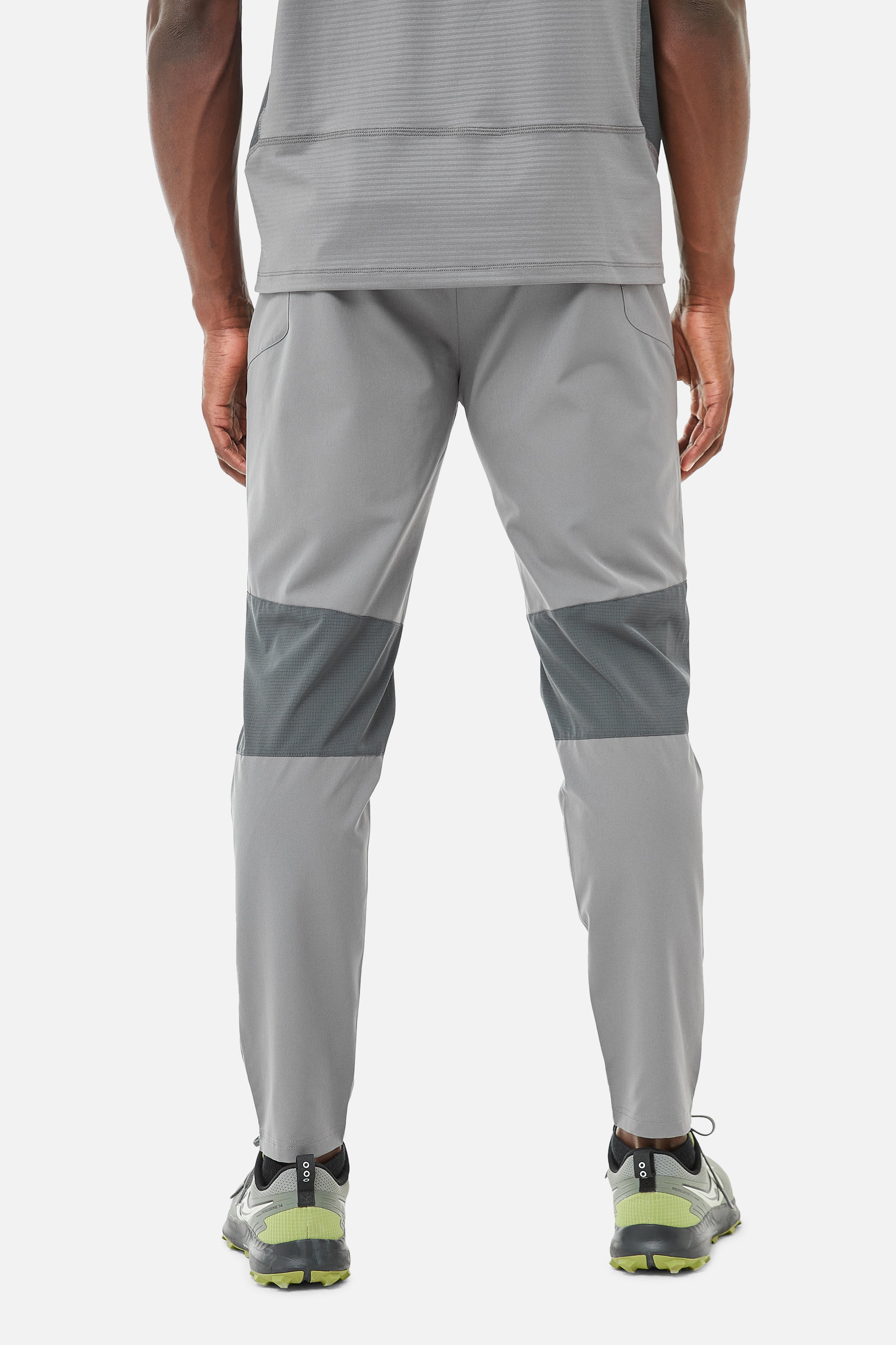 Tricolour Pant - Khaki/Grey
