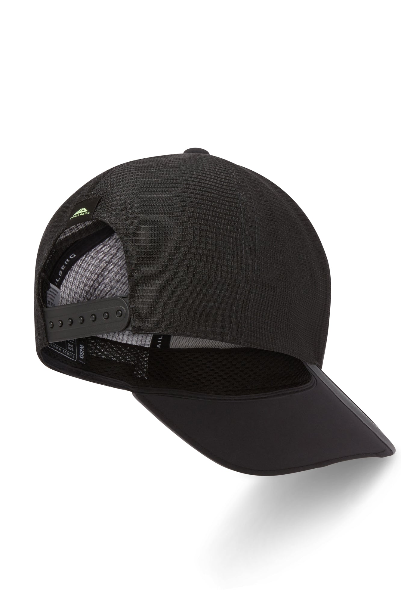 Vertex Obsidian Trucker Cap - Black/Neon Lime