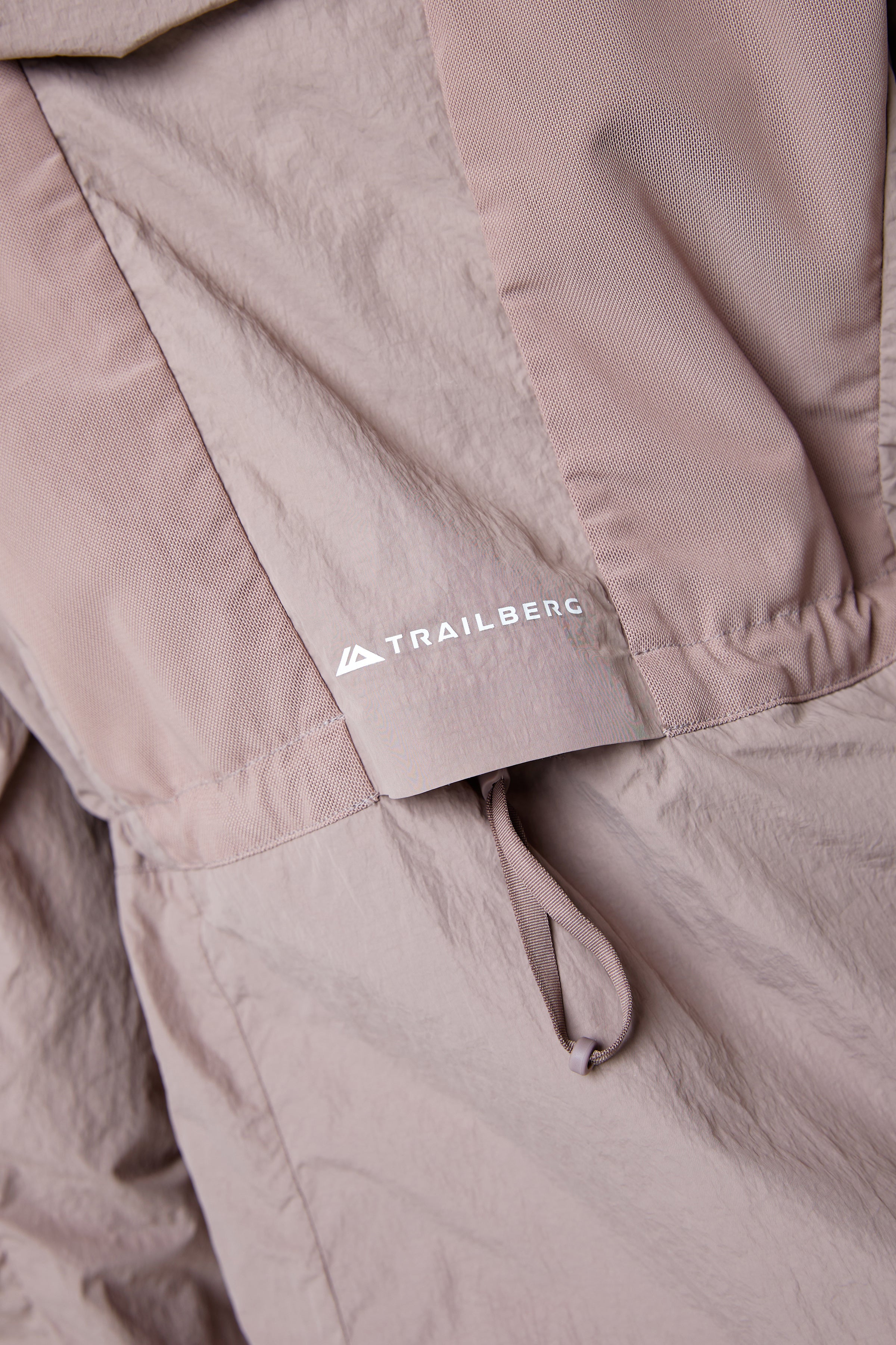 Womens Drift Windbreaker - Dusty Mauve
