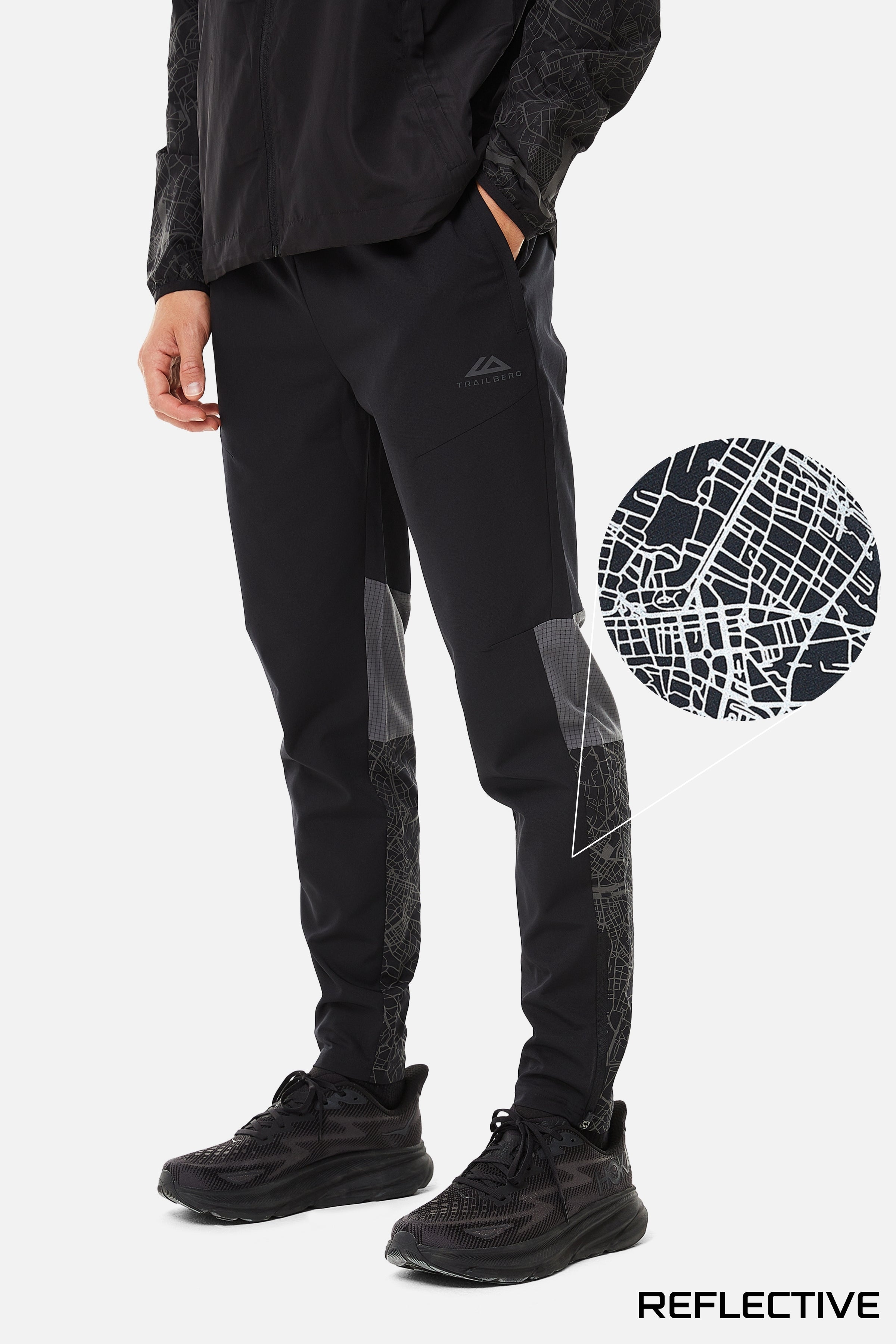 Geneva Pant - Black/Grey