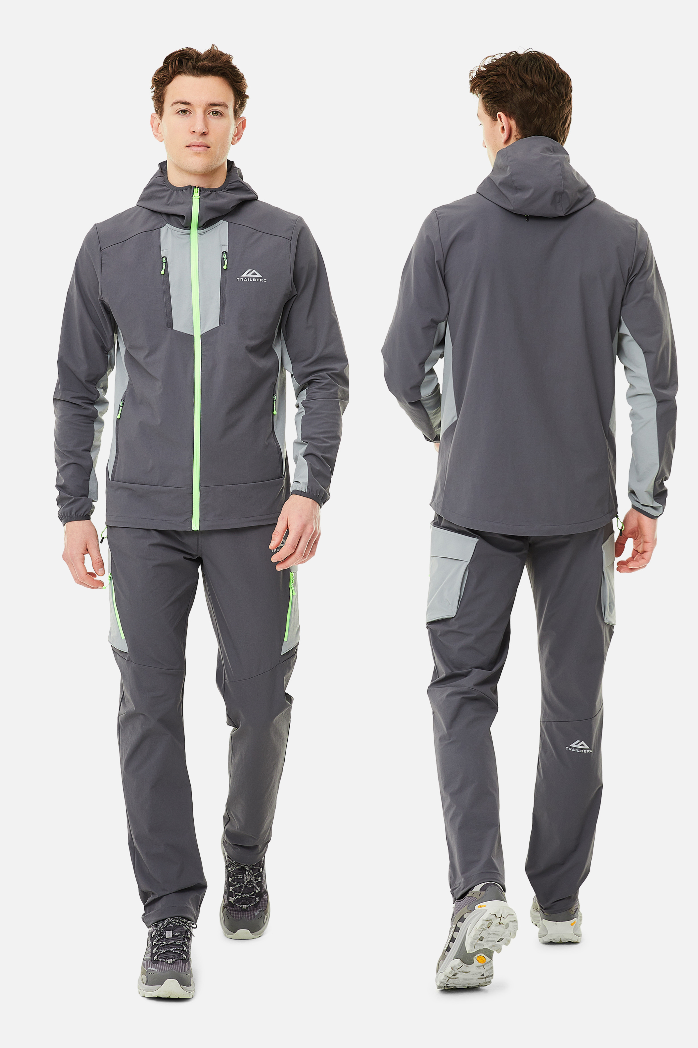 Faltenjura Tracksuit - Iron Grey/Moon Grey