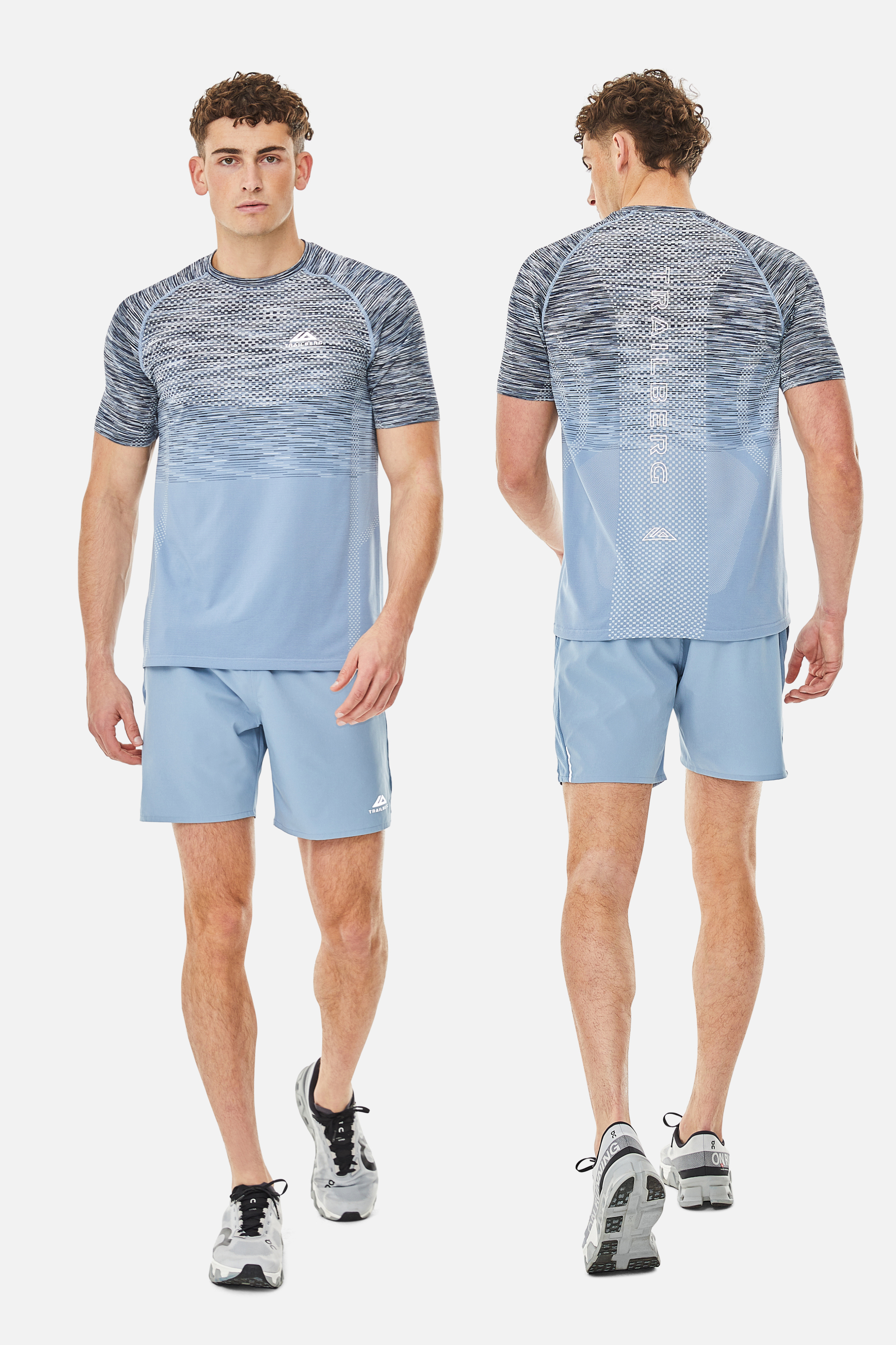 Apex Seamless Essentials 2.0 Twinset - Washed Indigo/Eclipse Blue