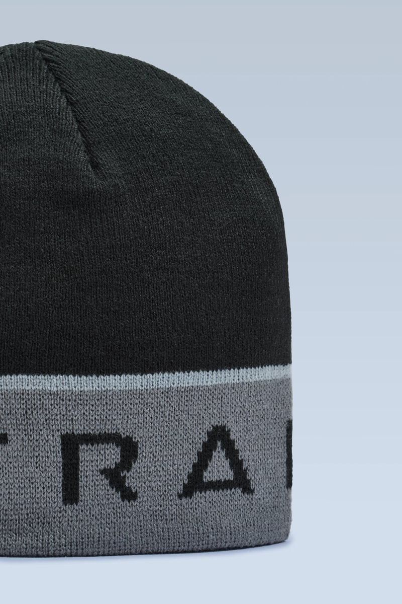 Flint Beanie Hat - Black/Volcano Grey/Moon Grey