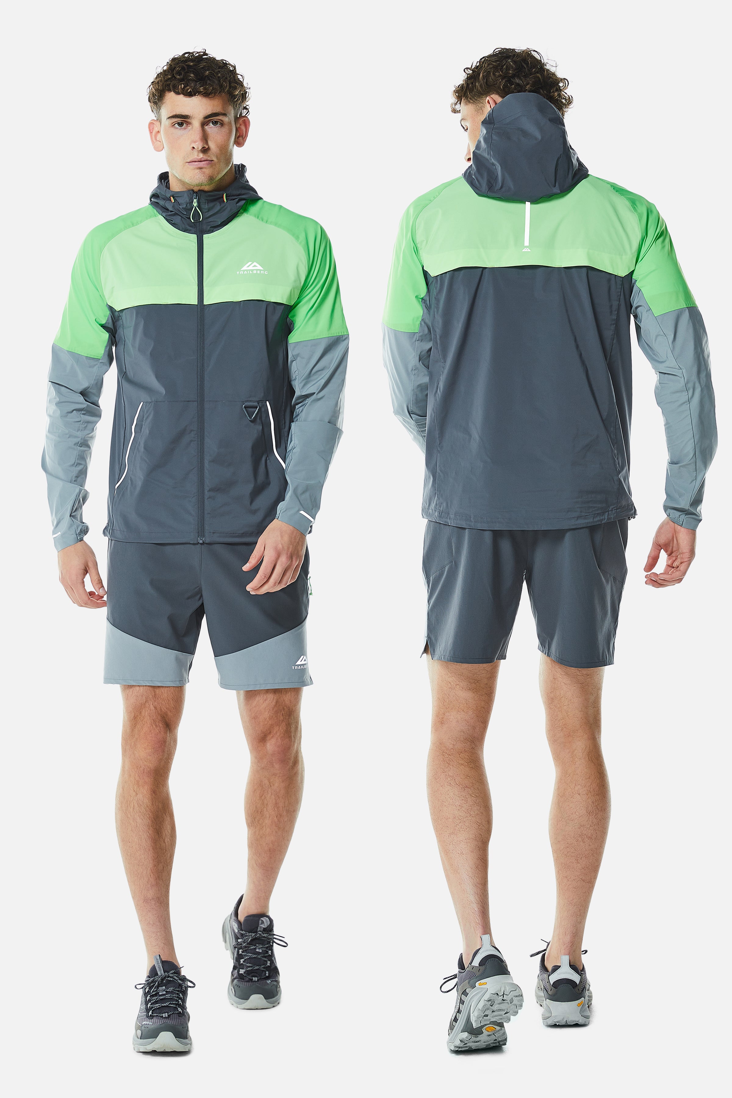 Surge Windset - Iron Grey/Neon Lime/Vivid Green/Moon Grey