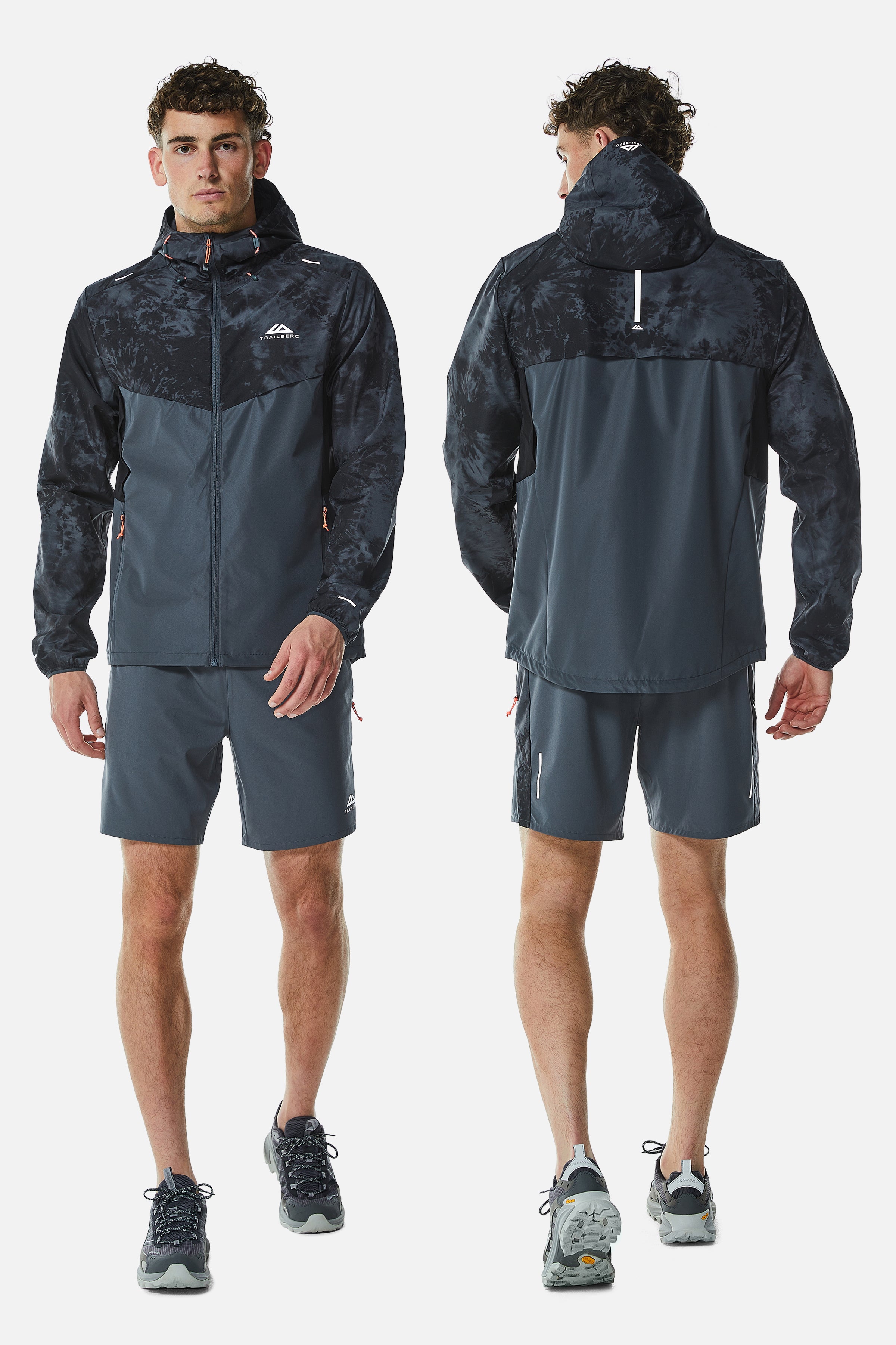 Tie Dye Windset - Iron Grey/Black