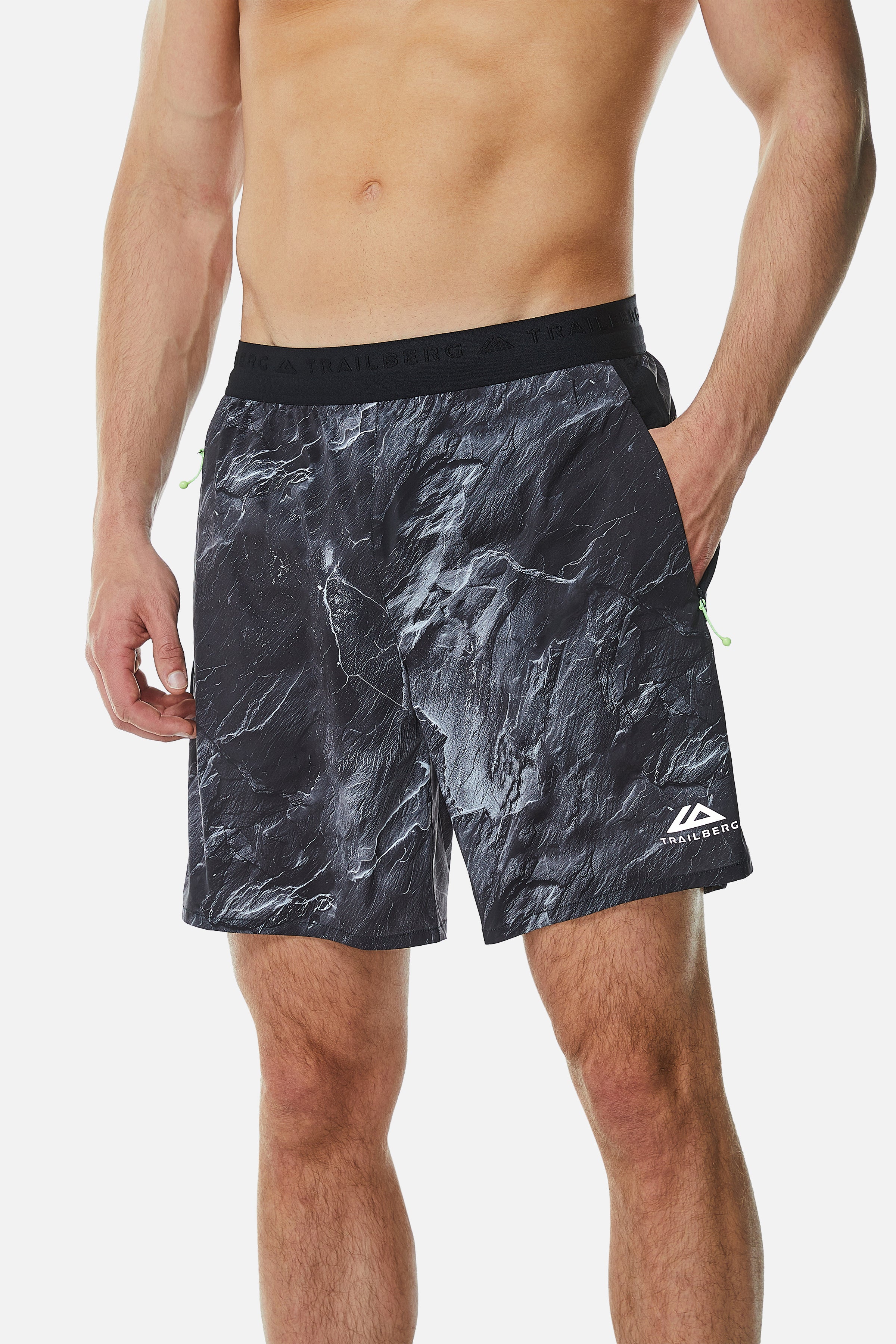 Vertex Obsidian Short - Black/Neon Lime