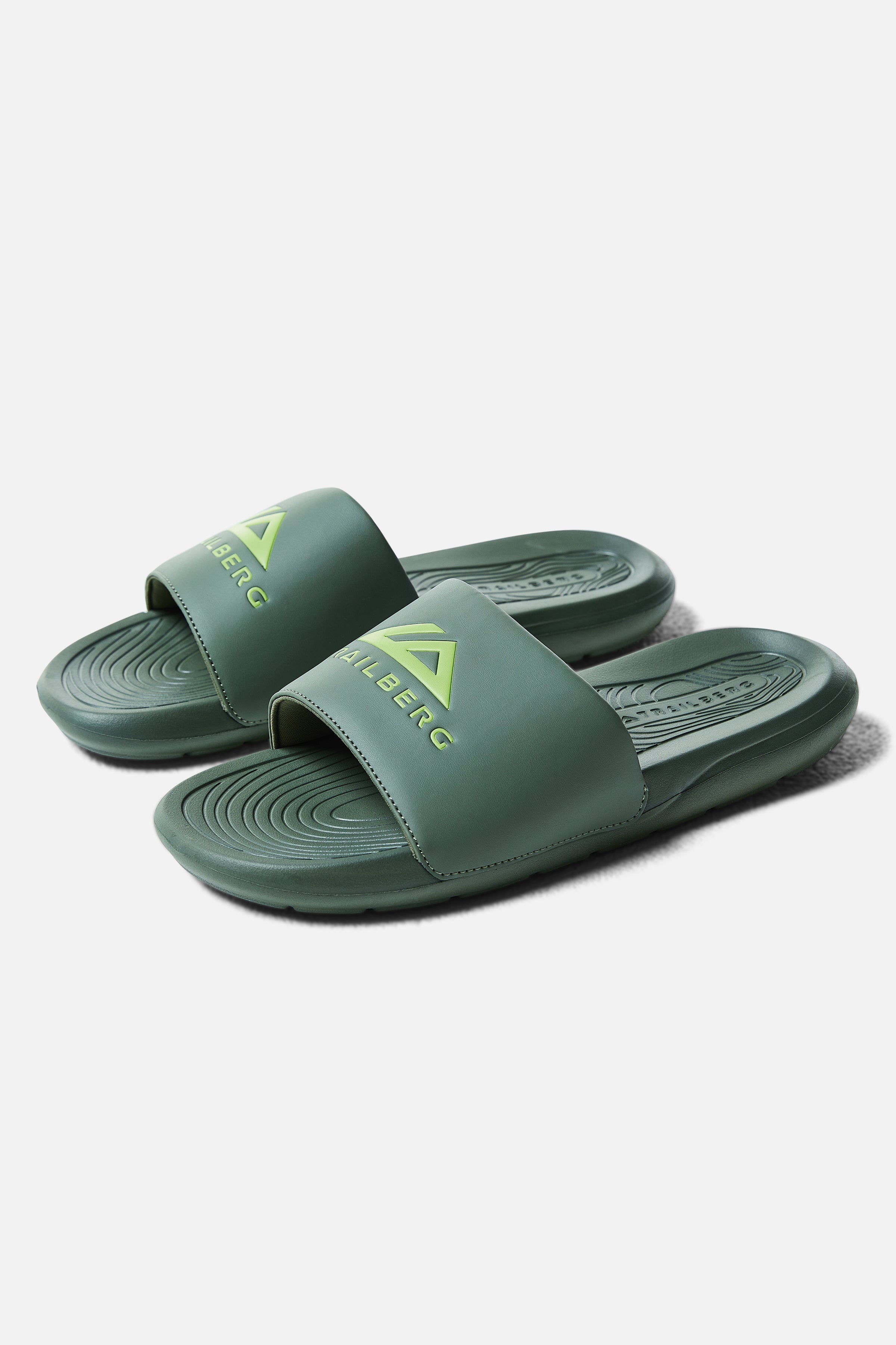 Core Sliders - Pine Dust/Neon Lime