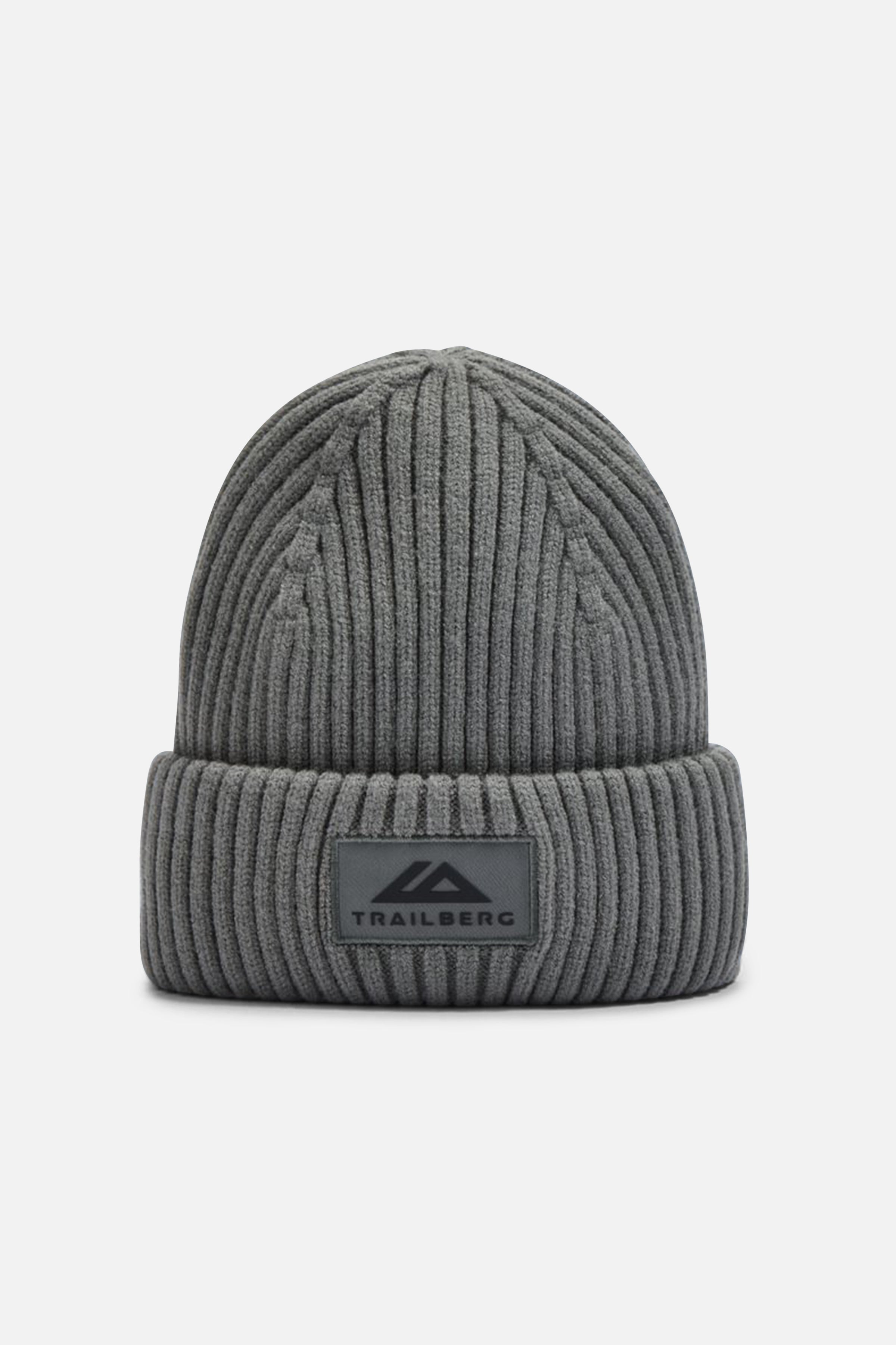 Northpass Beanie Hat - Volcano Grey/Black