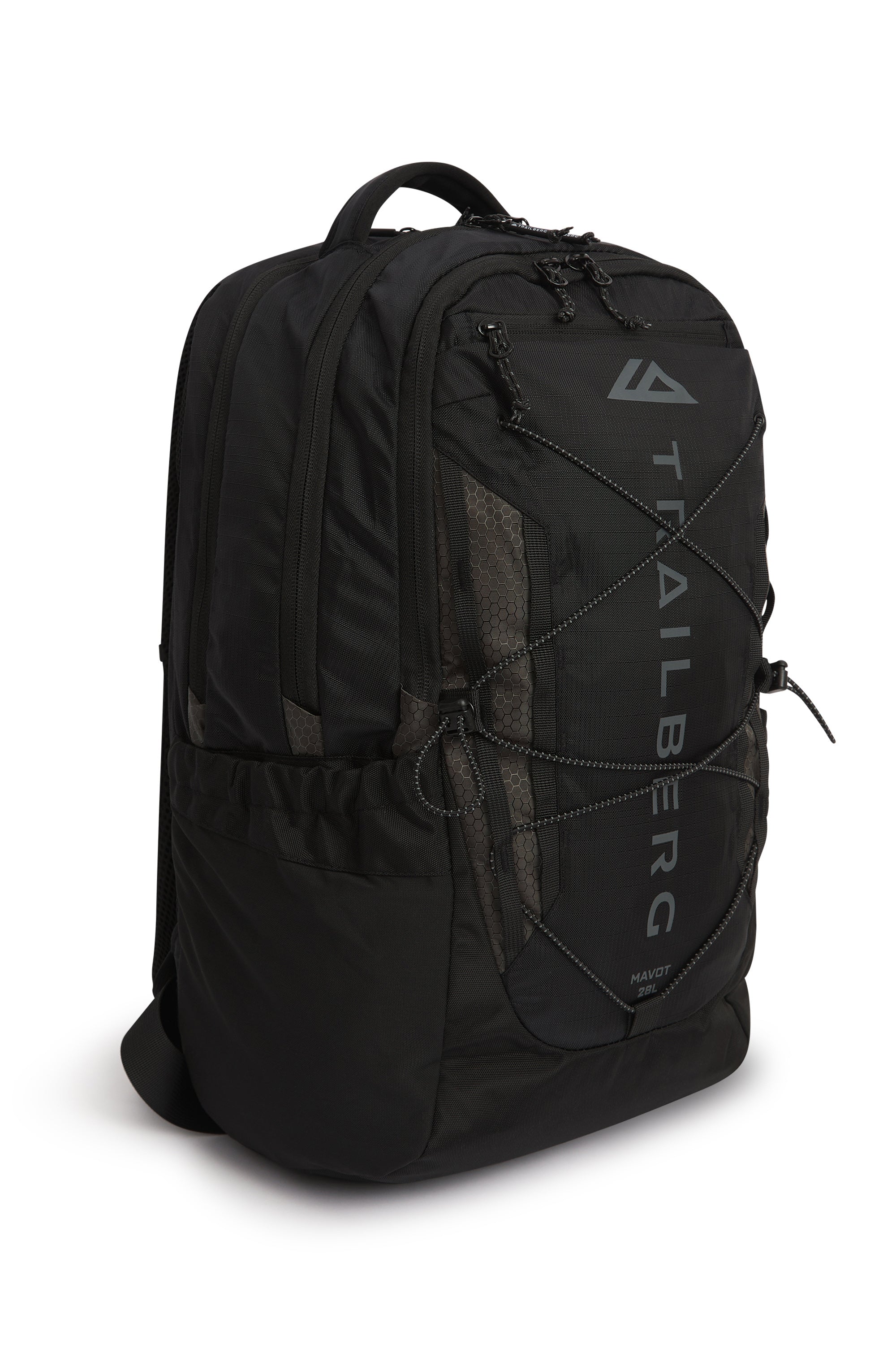 Mavot Backpack - Black/Volcano Grey/White
