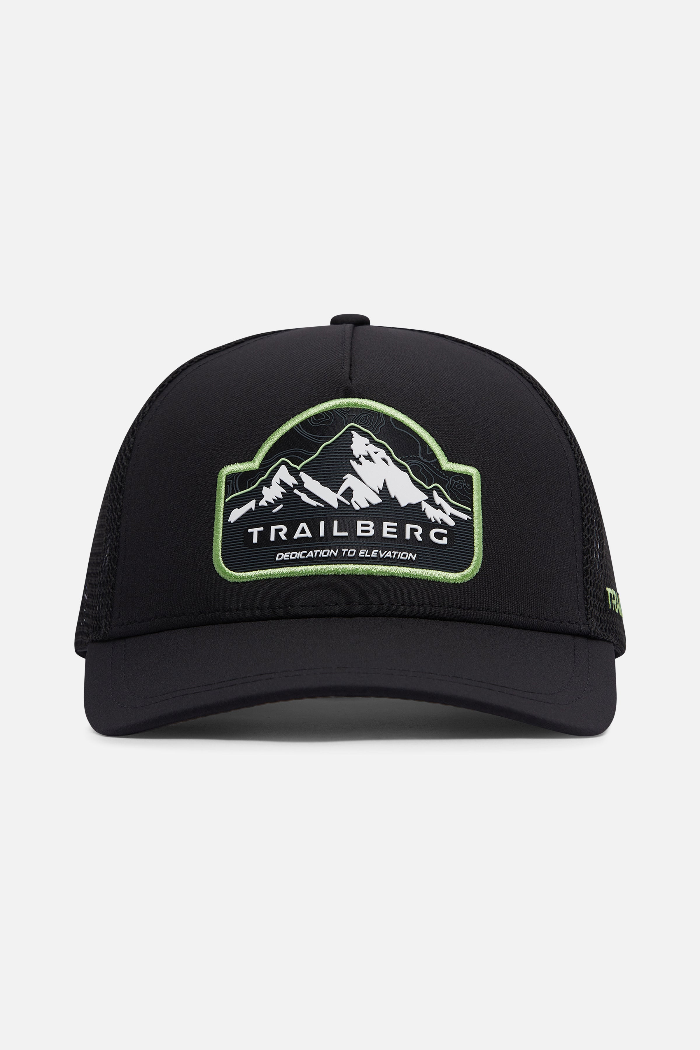 Crestor Trucker Cap - Black/Idyllic Green