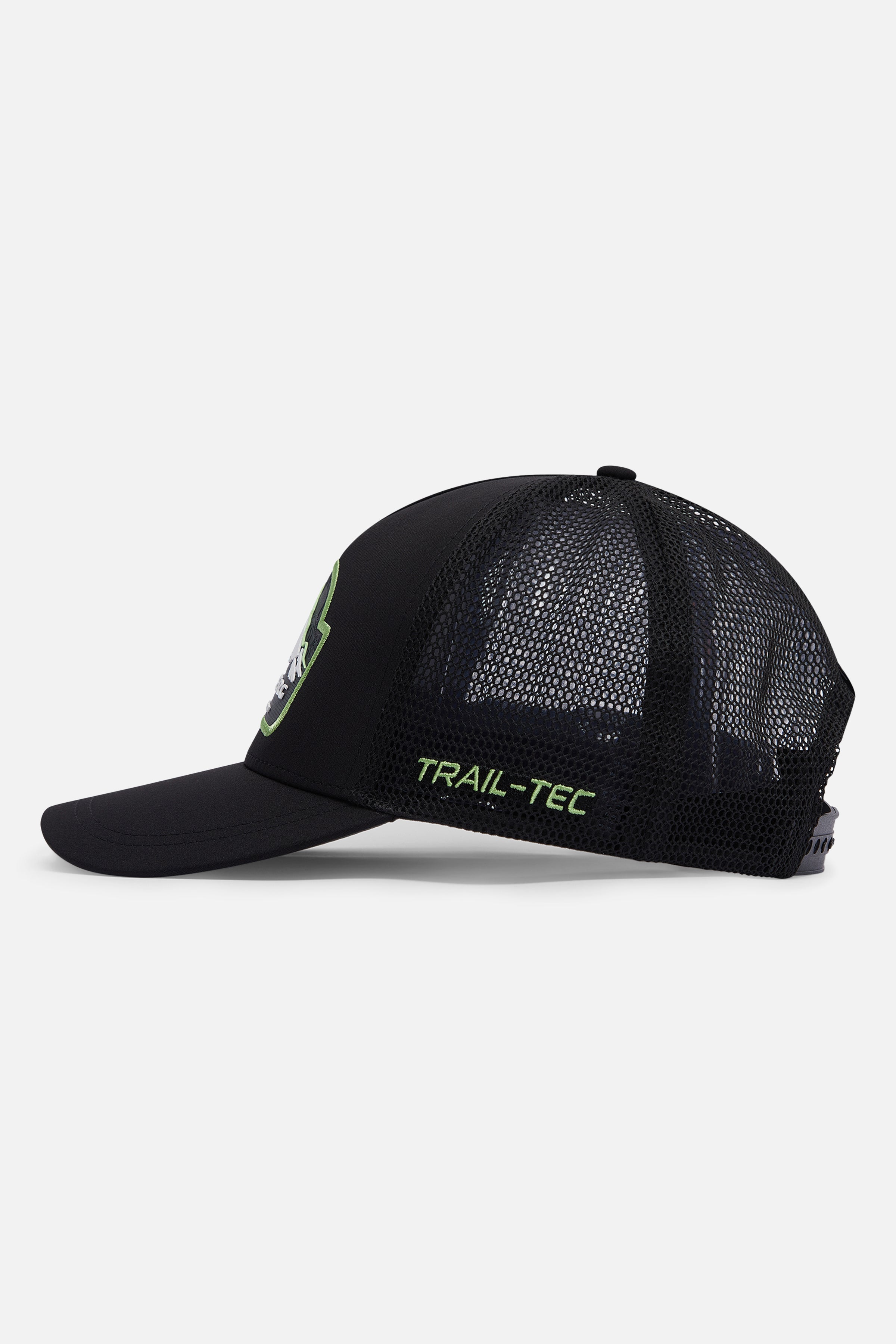 Crestor Trucker Cap - Black/Idyllic Green