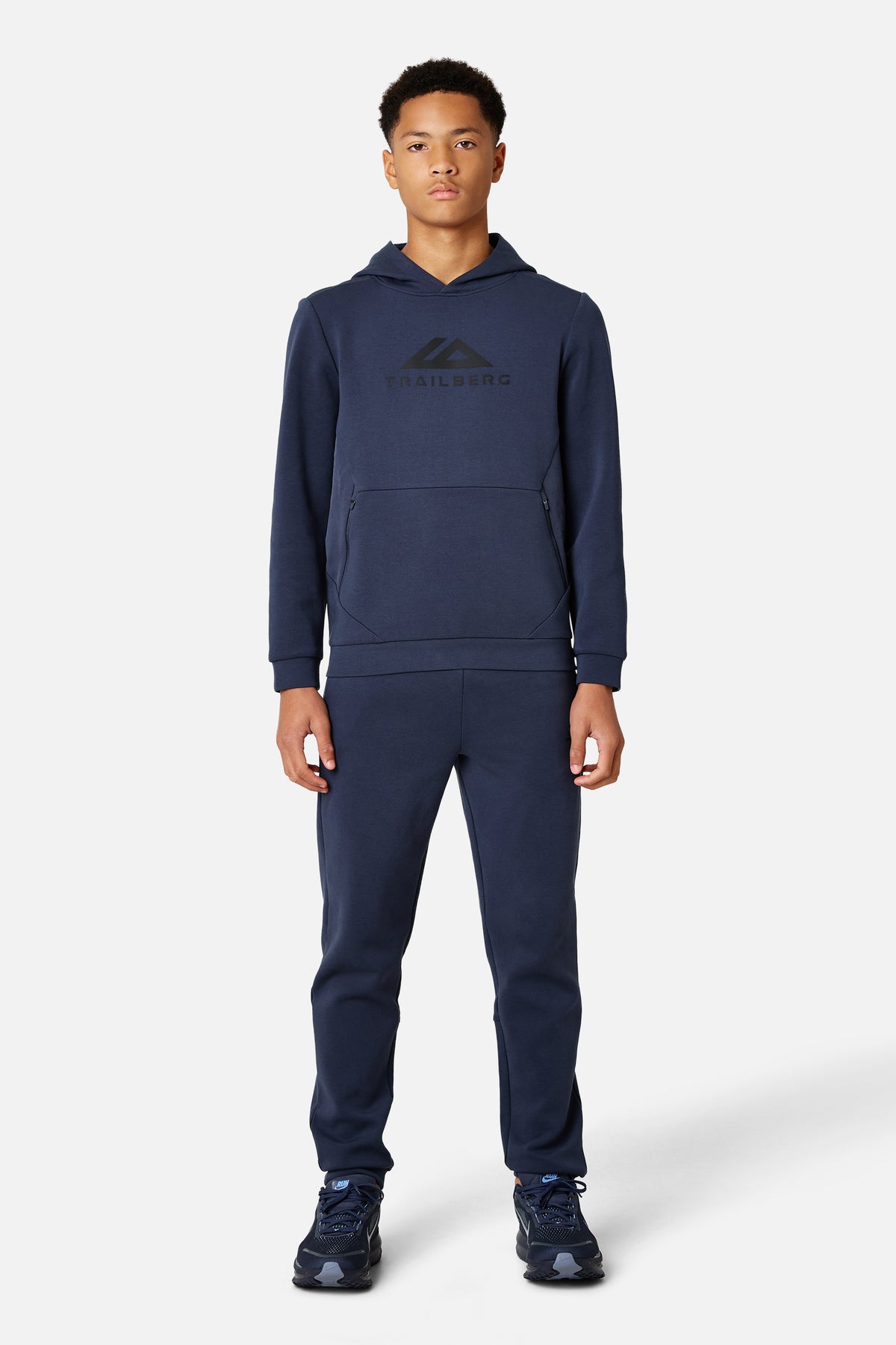 Boys Stormlight Tracksuit - Storm Blue/ Black