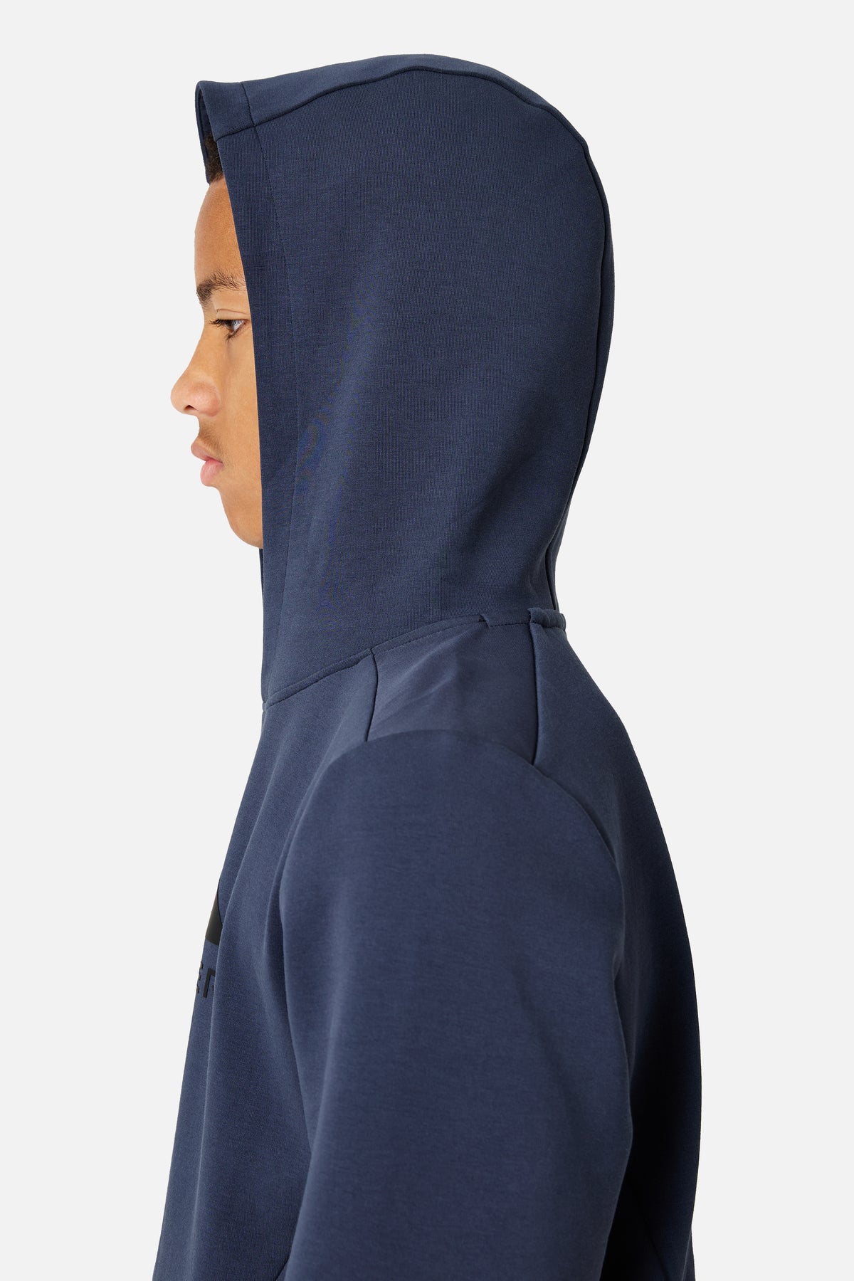 Boys Stormlight Hood - Storm Blue/ Black