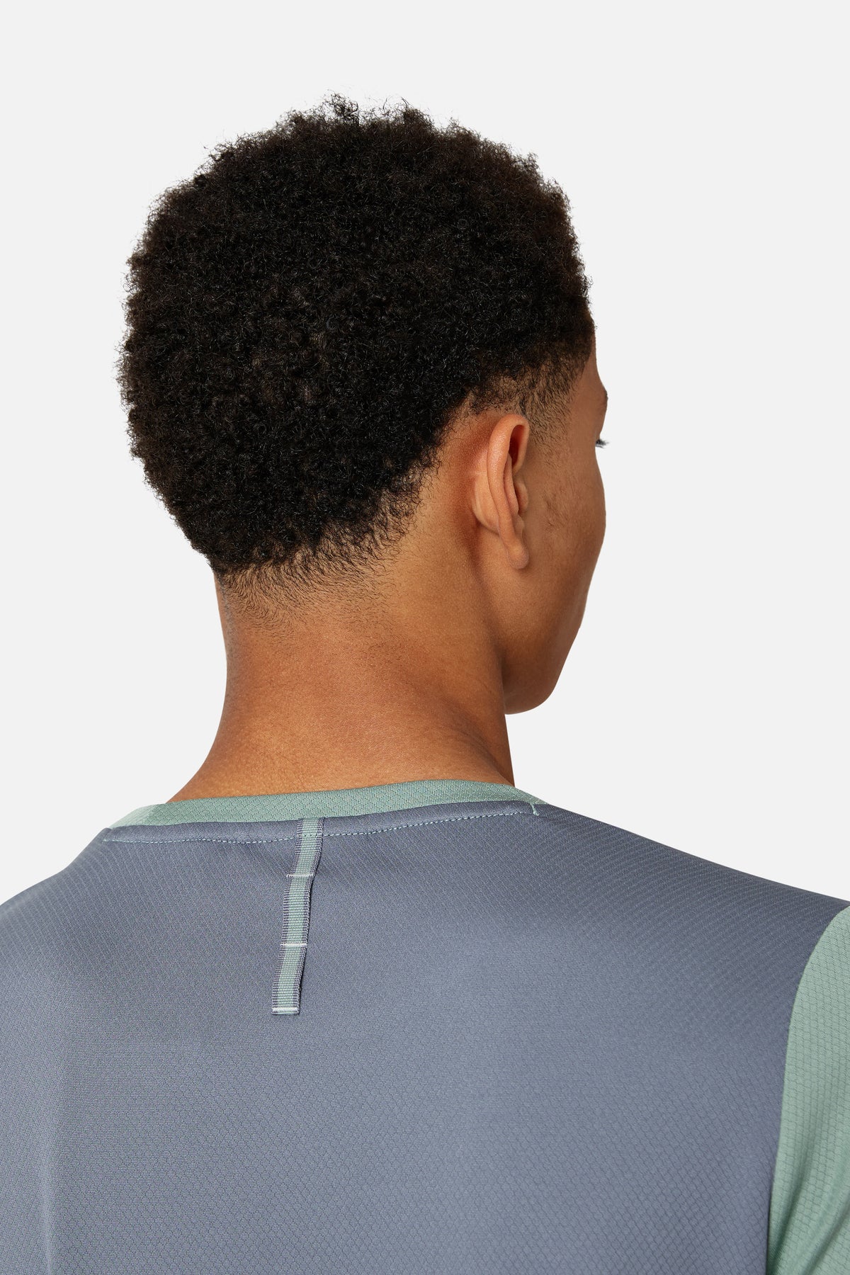 Boys Triathlon 4.0 Tee - Ash Grey/ Willow Green