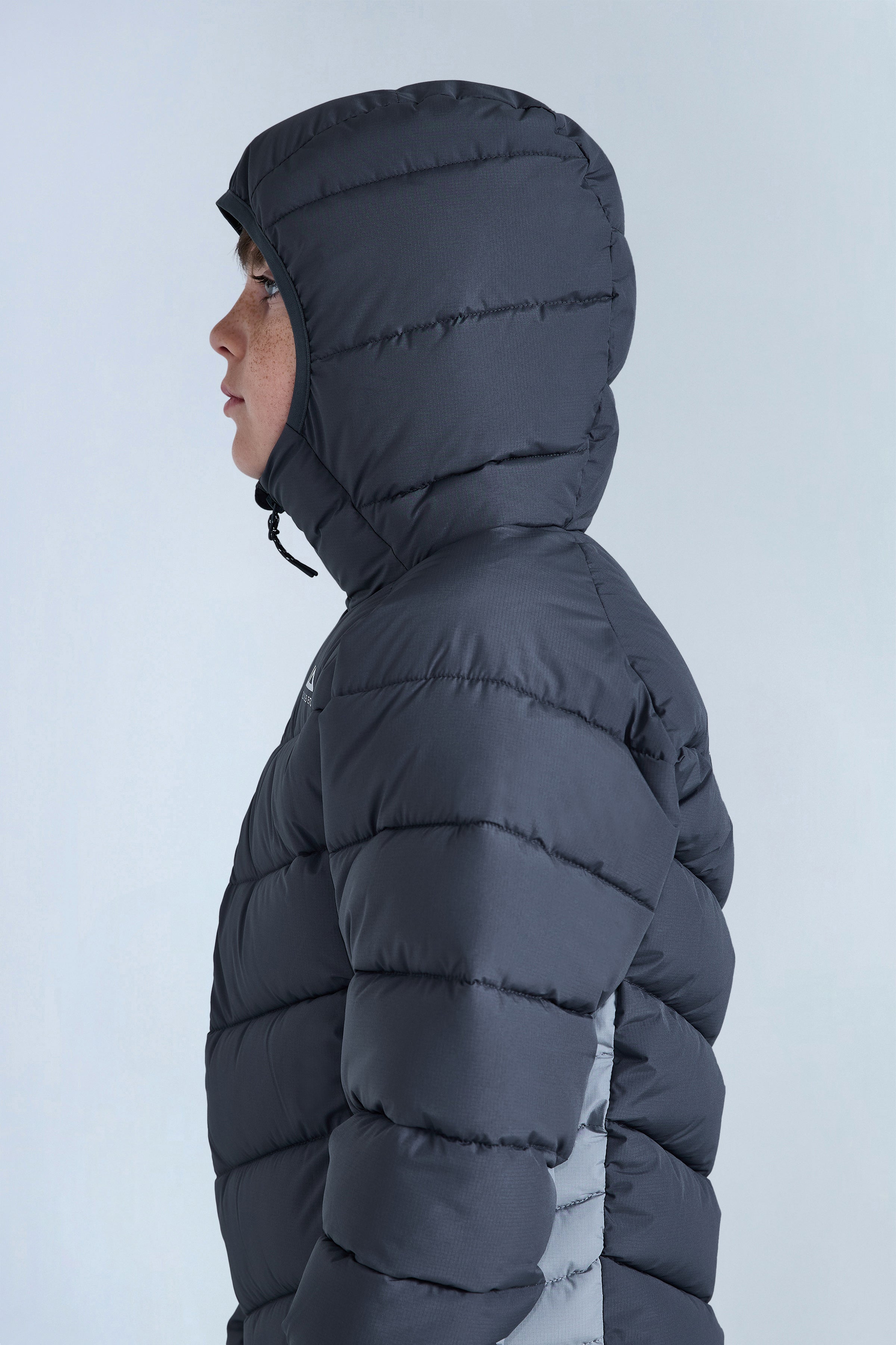 Boys Climate Insulated Jacket - Iron Grey/Moon Grey