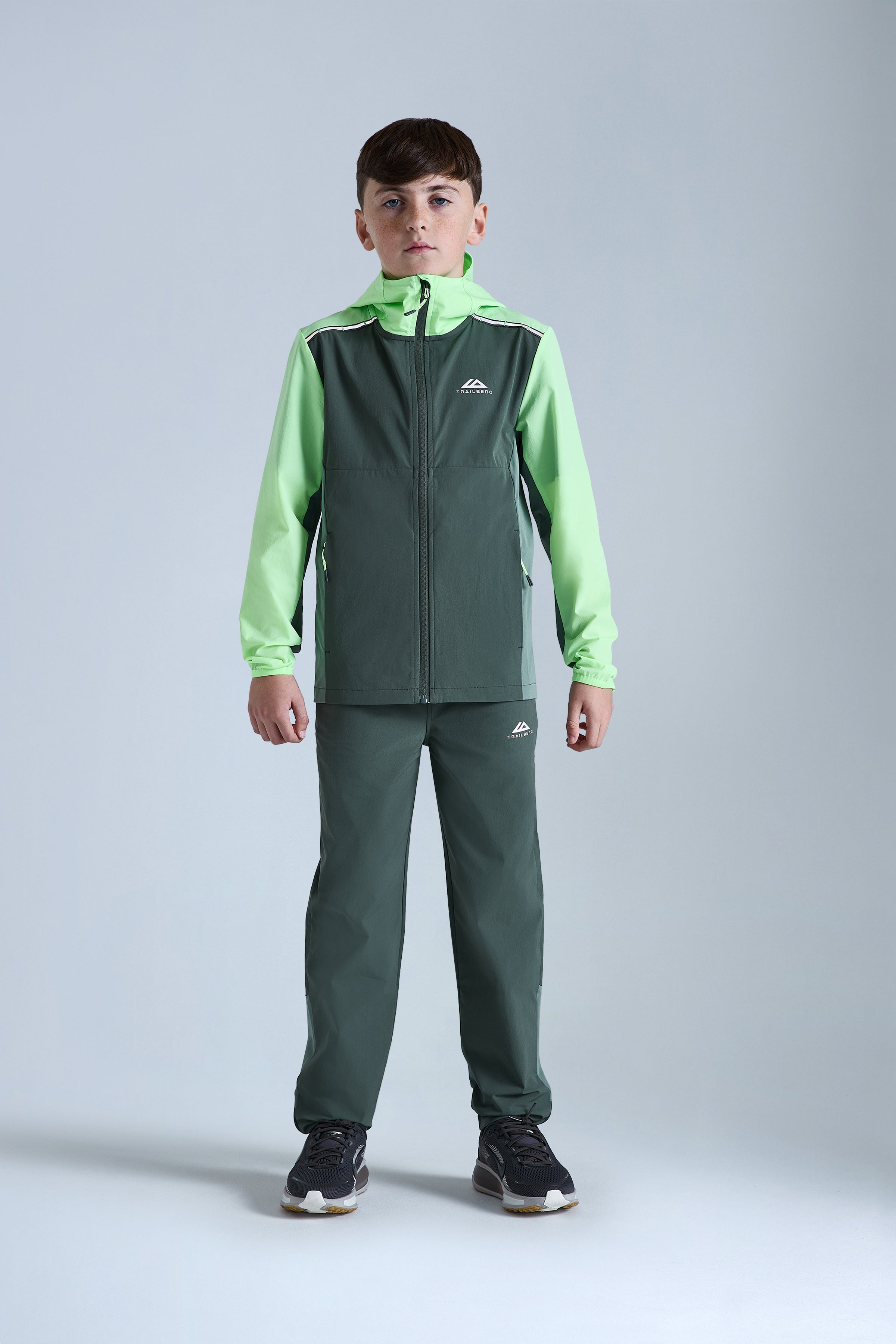 Boys Triathlon 2.0 Woven Pant - Dark Fern/Tidal Green