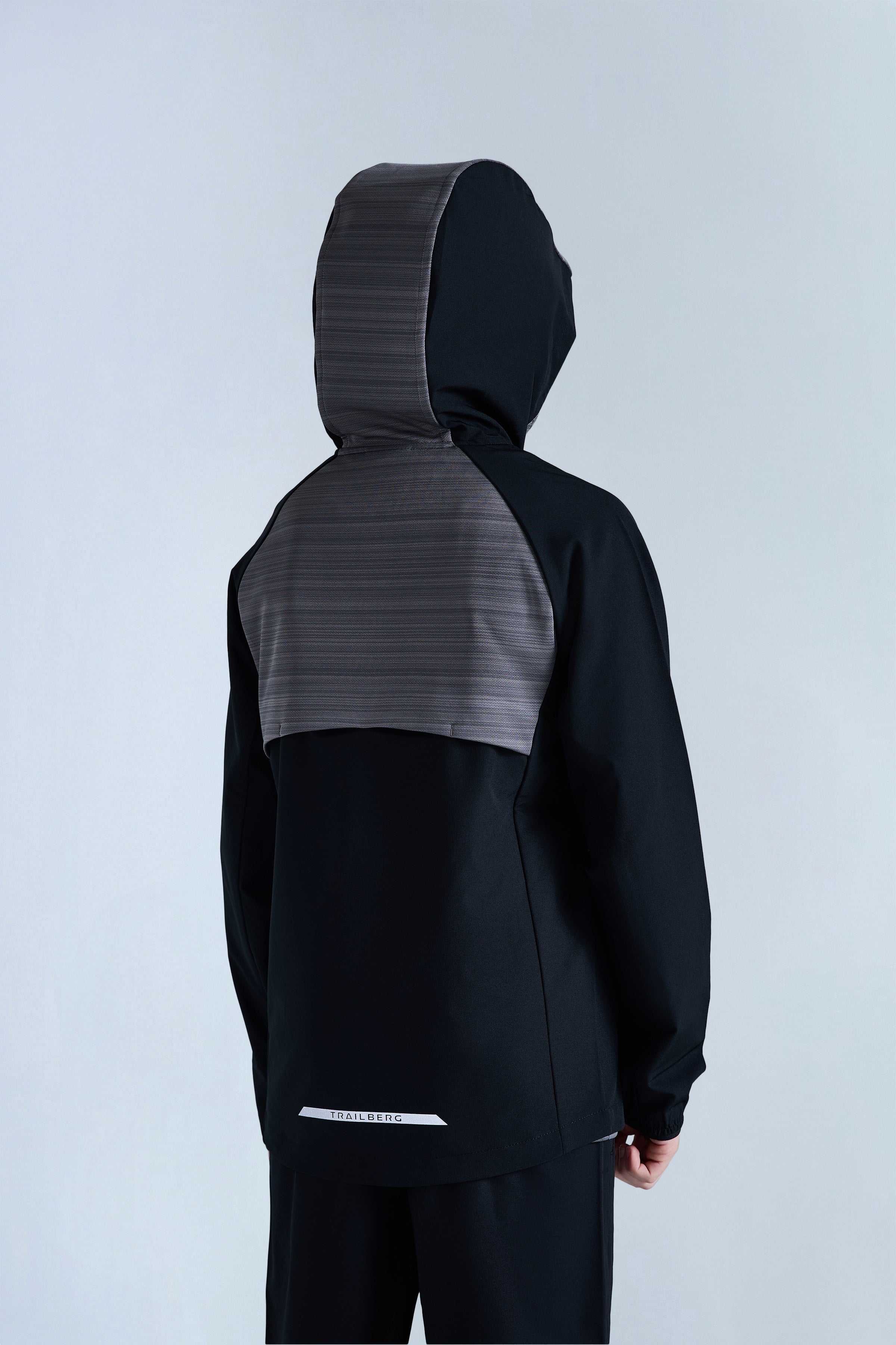Boys Cloud 2.0 Hood - Black/Urban Smoke