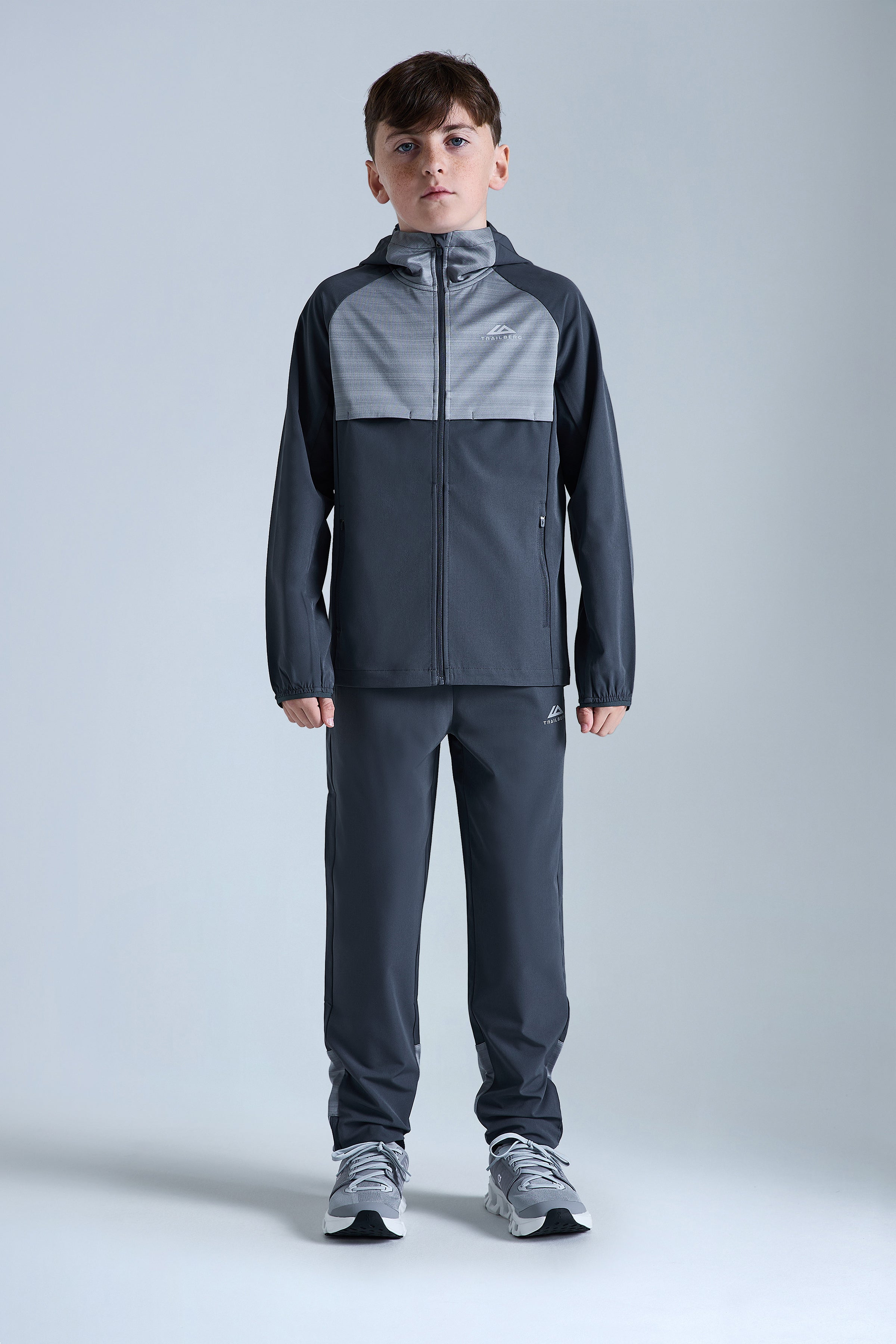 Boys Cloud 2.0 Hood - Iron Grey/Moon Grey