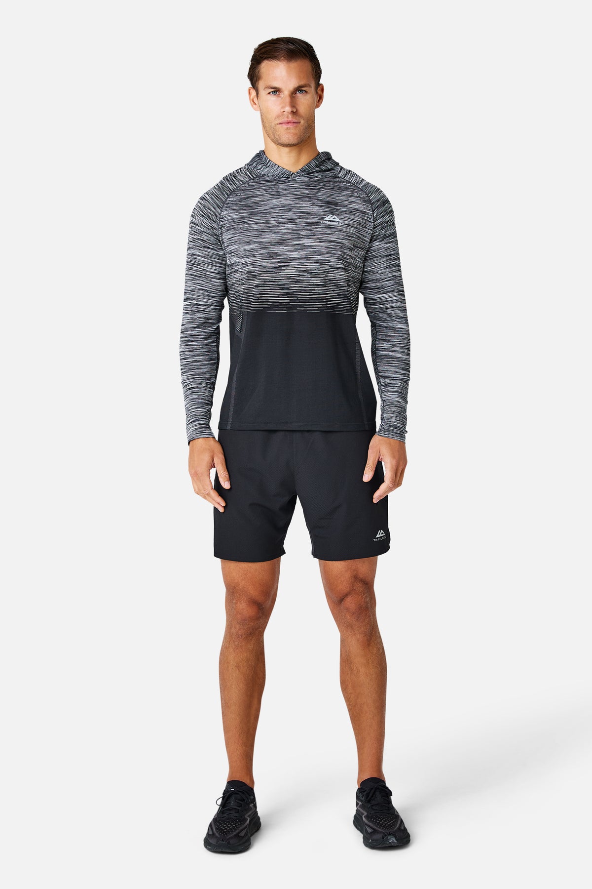 Arc Seamless Hood - Black/Moon Grey/Urban Smoke
