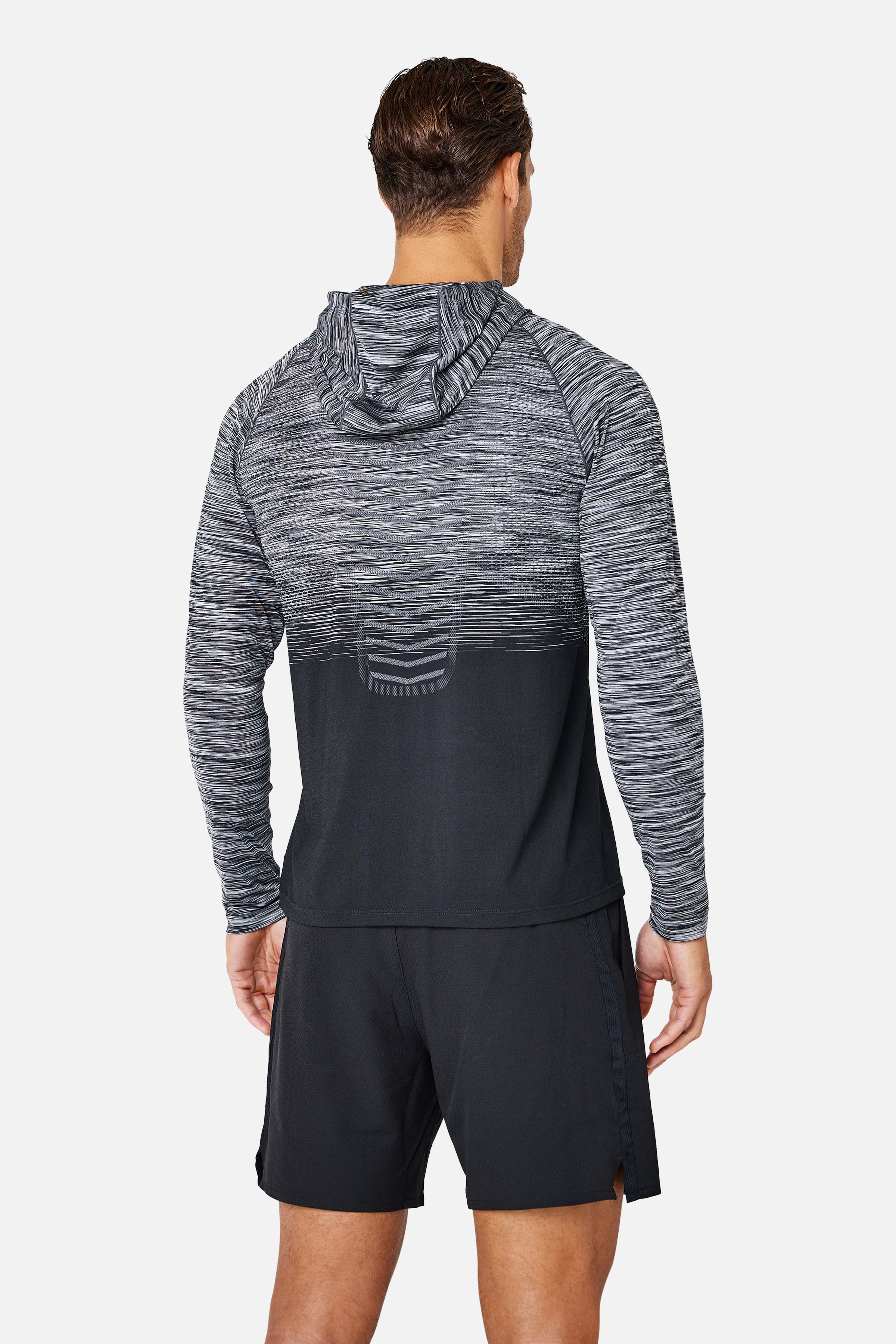 Arc Seamless Hood - Black/Moon Grey/Urban Smoke