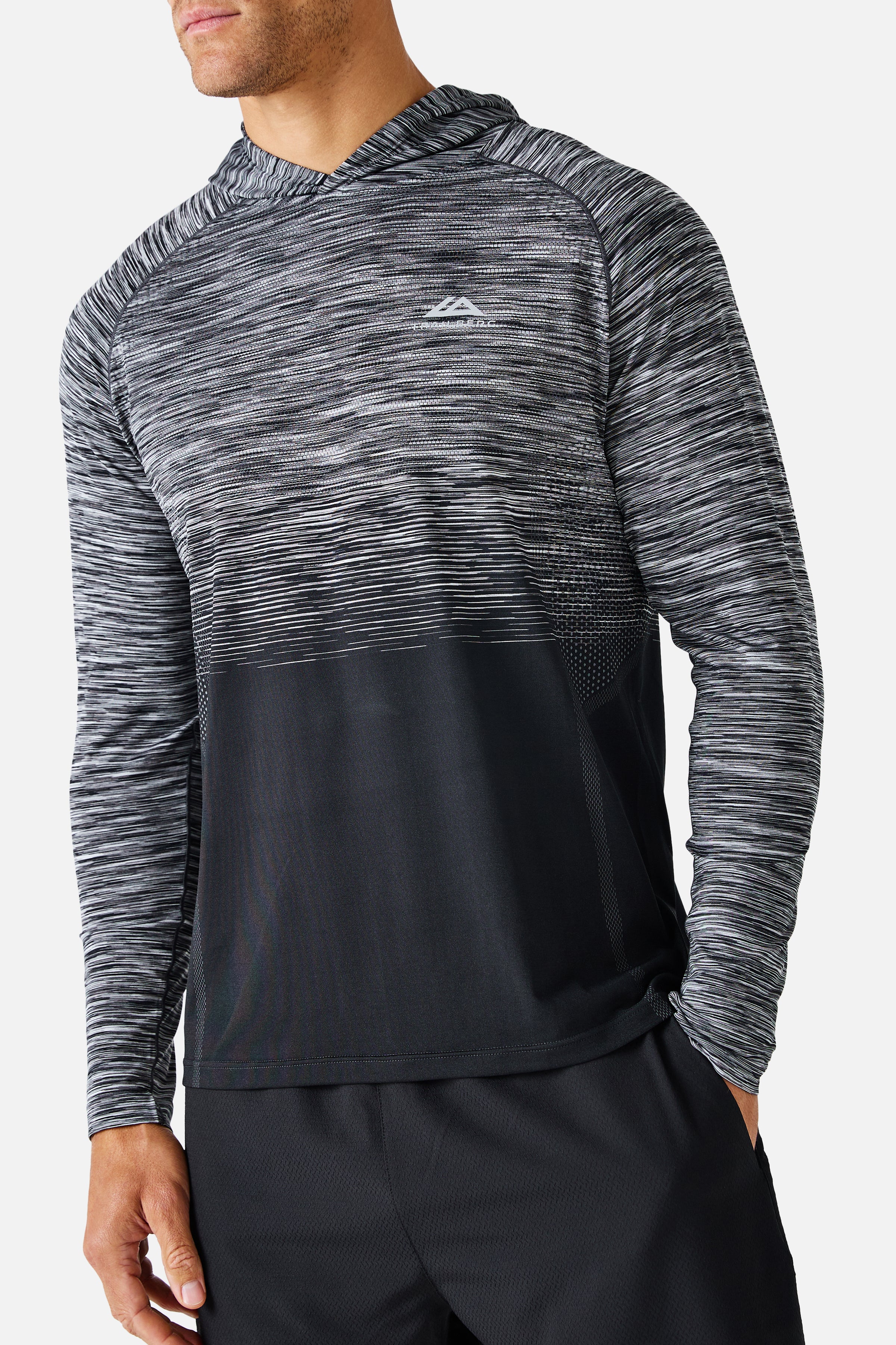 Arc Seamless Hood - Black/Moon Grey/Urban Smoke
