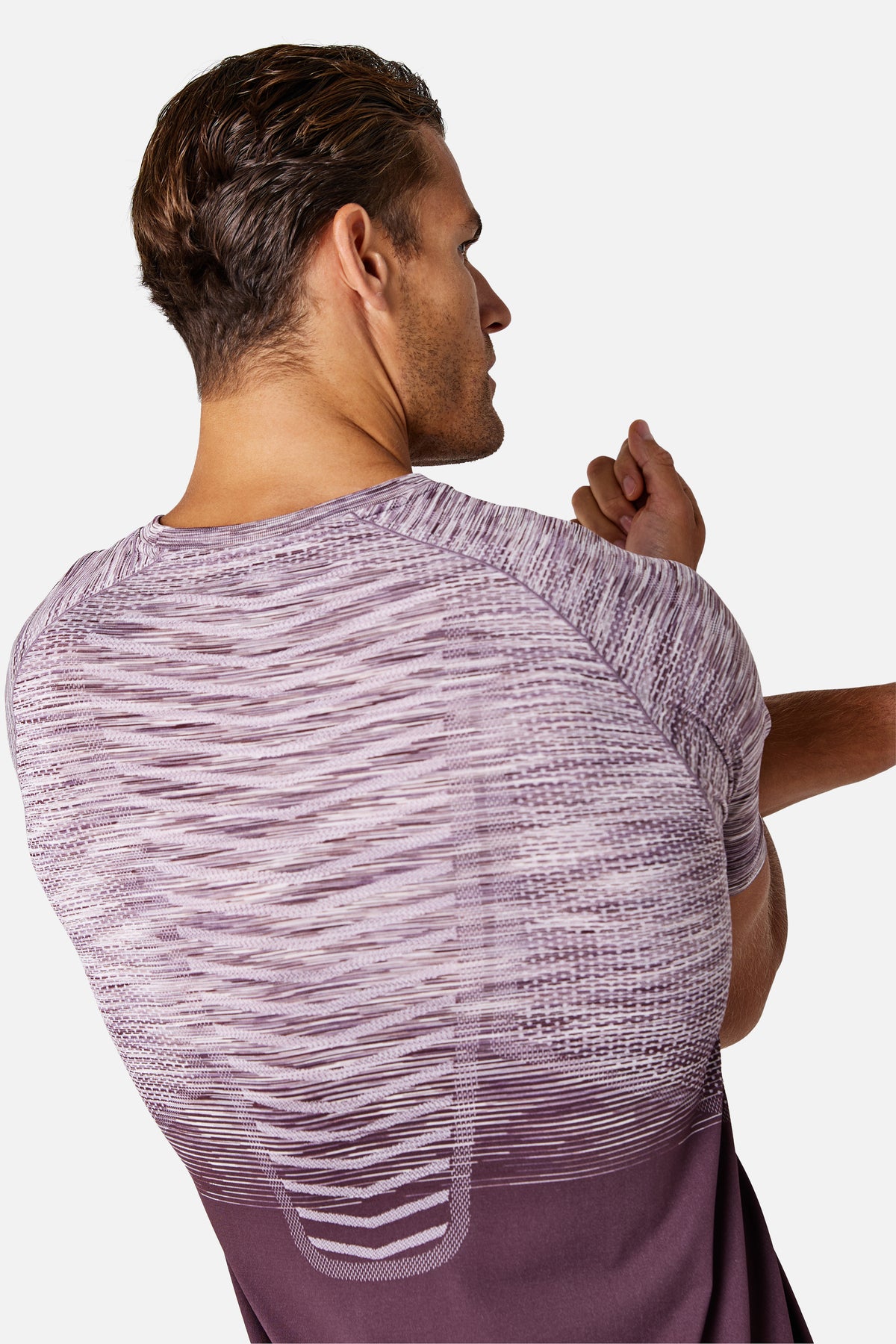 Arc Seamless 2.0 Tee - Deep Plum/Frostglow/ Misty Mauve/ Violet Mist